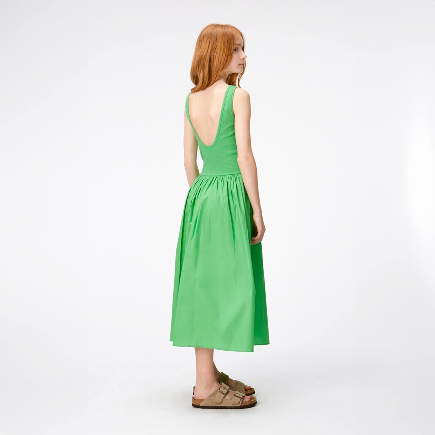 vestito verde smanicato ragazza - annameglio.com abbigliamento moda