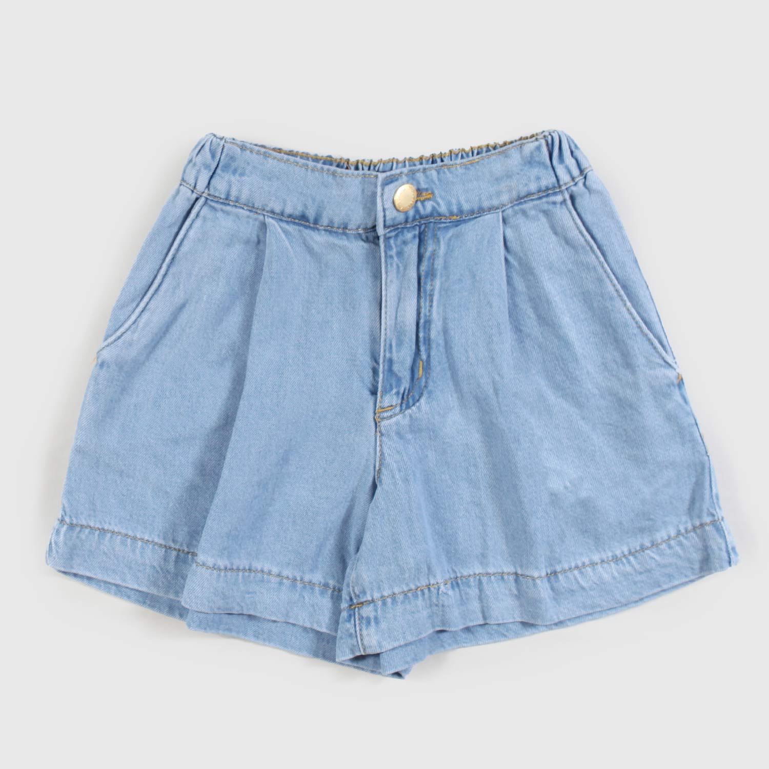 bermuda ragazza in denim - annameglio.com abbigliamento moda