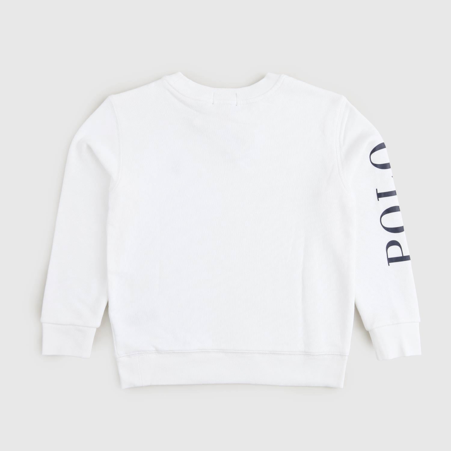 felpa bianca e blu ragazzo - annameglio.com abbigliamento moda