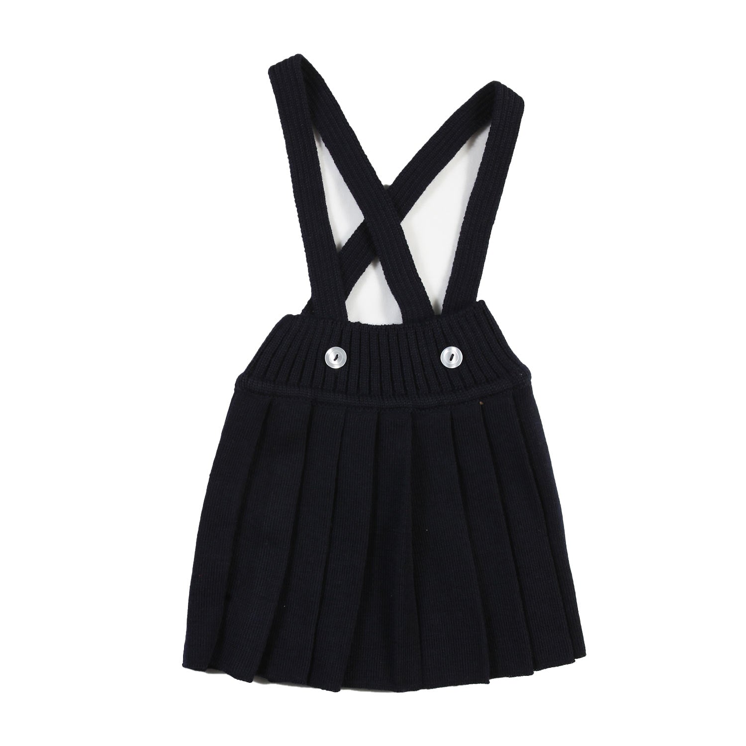 Gonna salopette tricot Colibri blu navy Bimba - annameglio.com abbigliamento moda