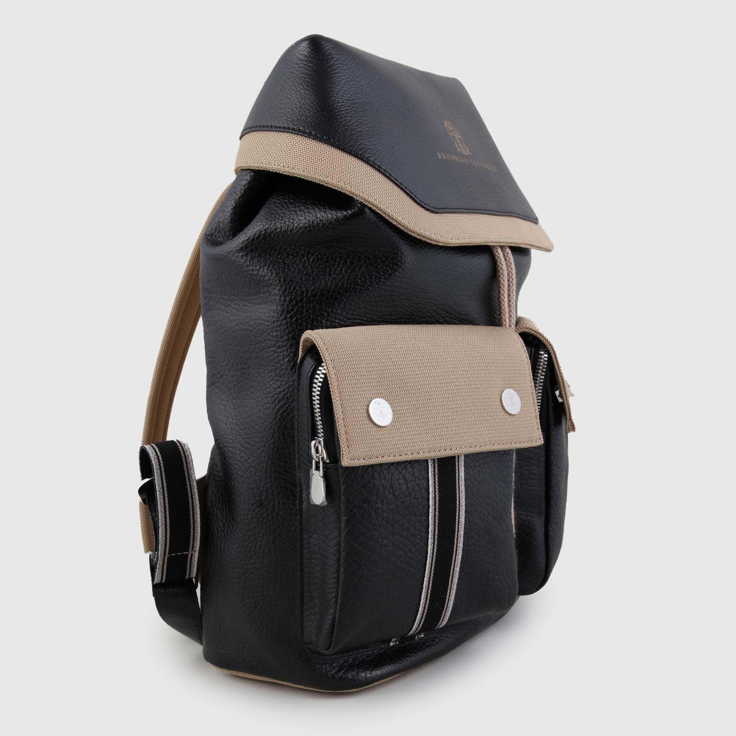 zaino in pelle con finiture in nylon - annameglio.com abbigliamento moda