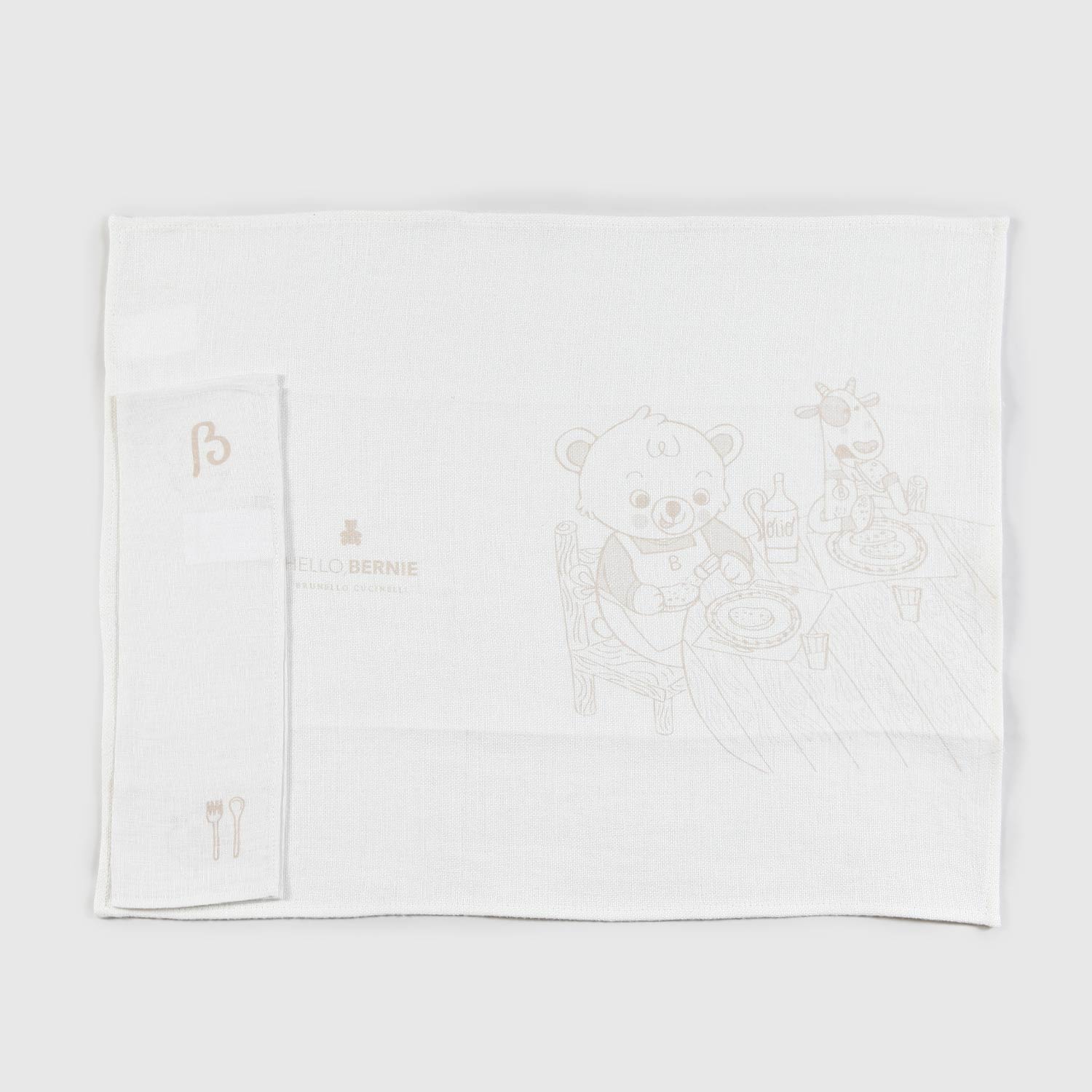 set tovaglietta e tovagliolo beige - annameglio.com abbigliamento moda