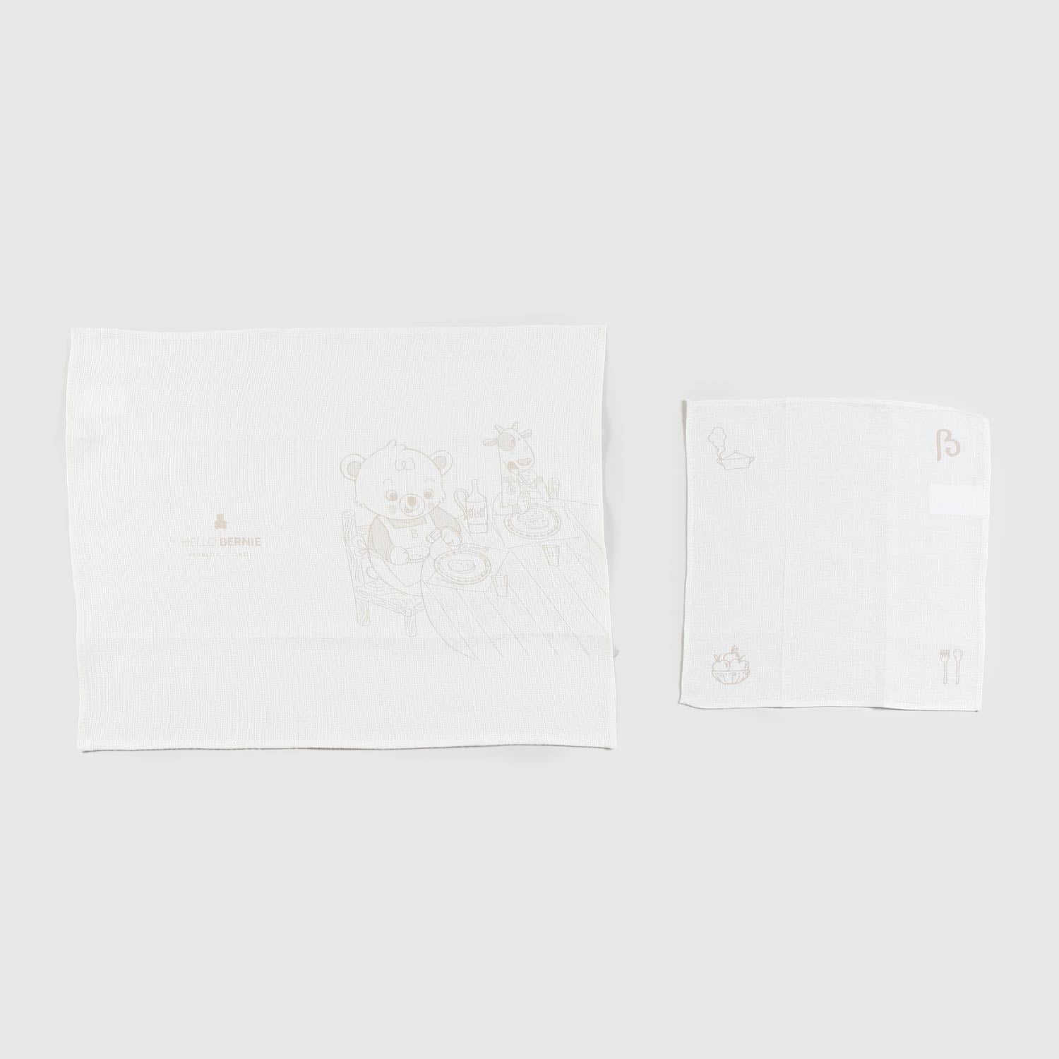 set tovaglietta e tovagliolo beige - annameglio.com abbigliamento moda