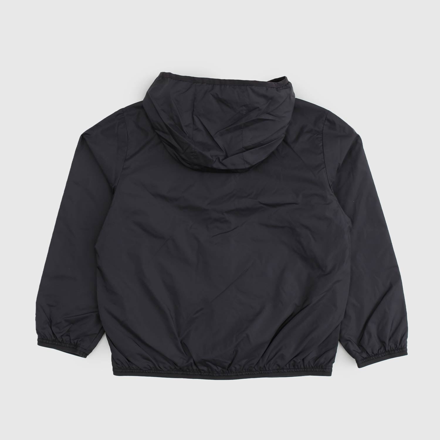 giubbetto impermeabile nero scritta oro ragazzo - annameglio.com abbigliamento moda