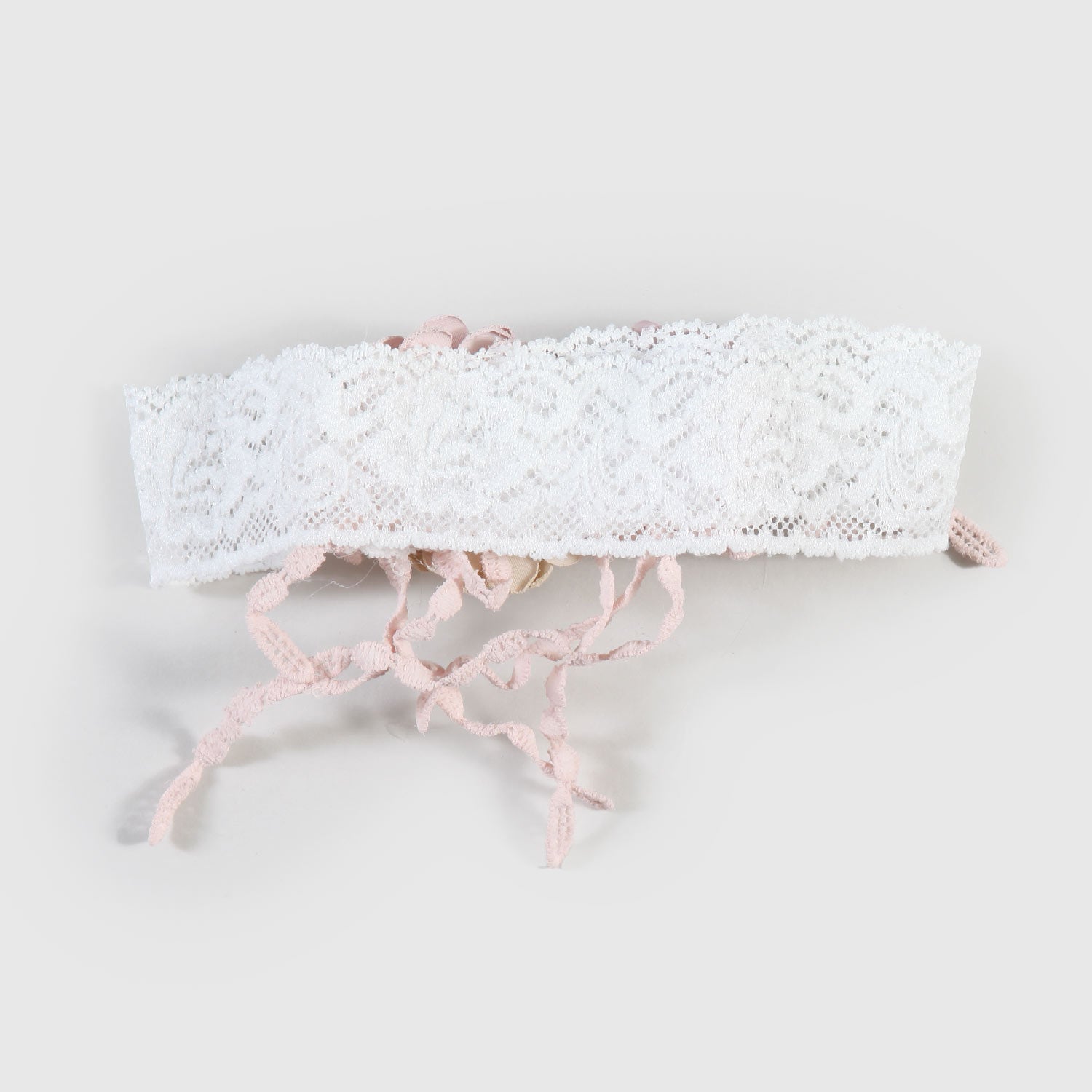 fascetta corona floreale in pizzo - annameglio.com abbigliamento moda