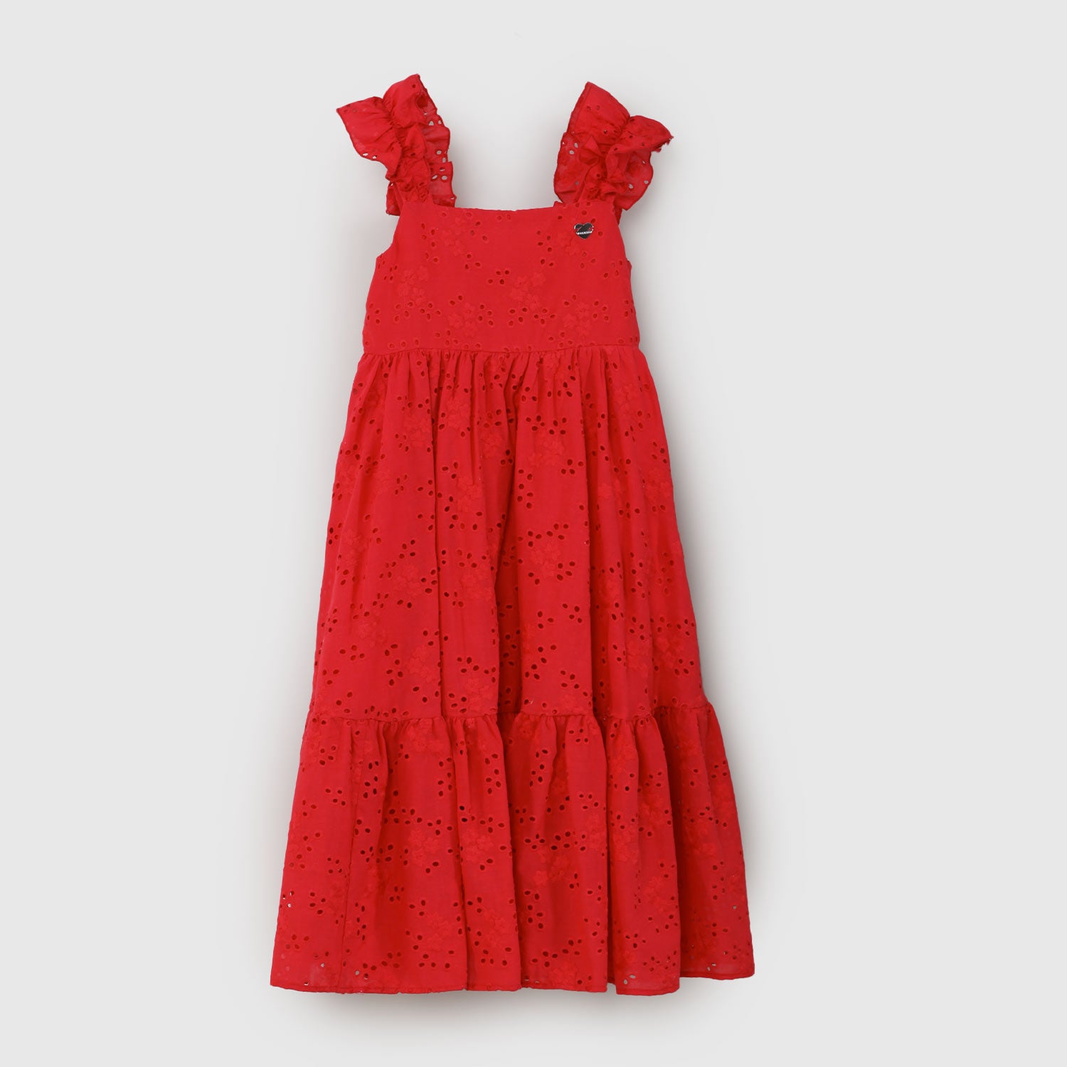 vestito rosso in pizzo bambina e ragazza - annameglio.com abbigliamento moda
