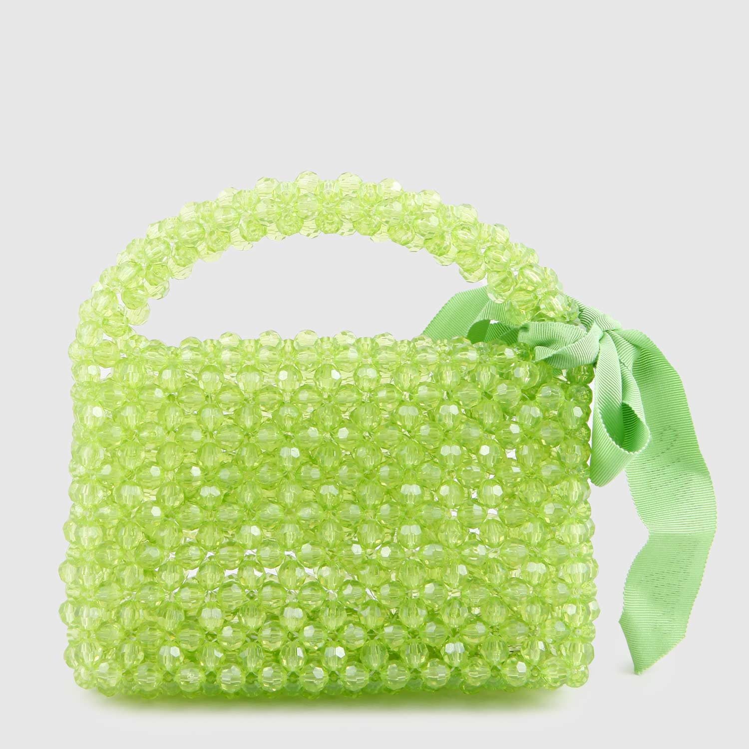 borsetta in perline verdi bambina - annameglio.com abbigliamento moda