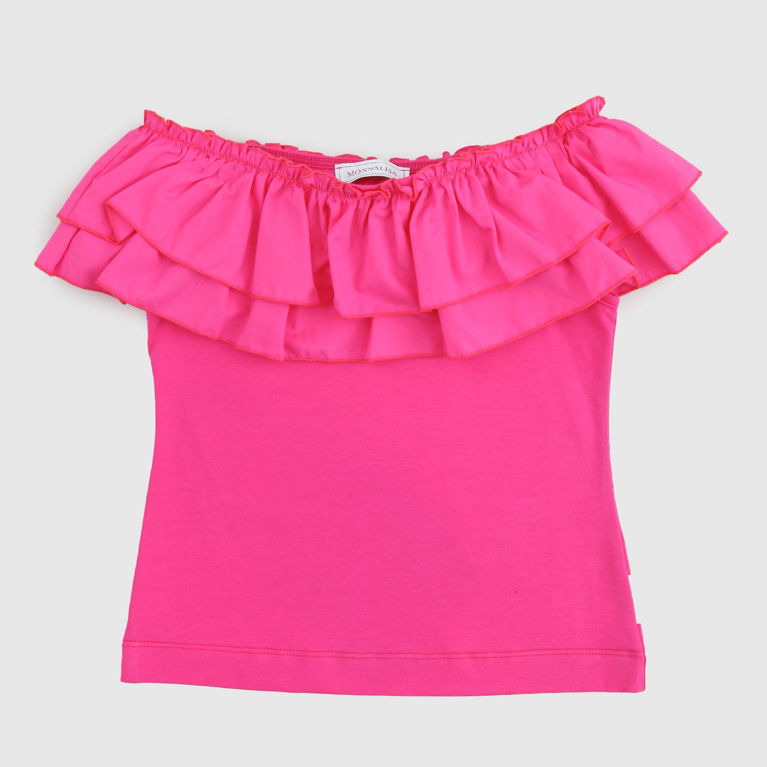 t-shirt smanicata viola con volant bambina - annameglio.com abbigliamento moda