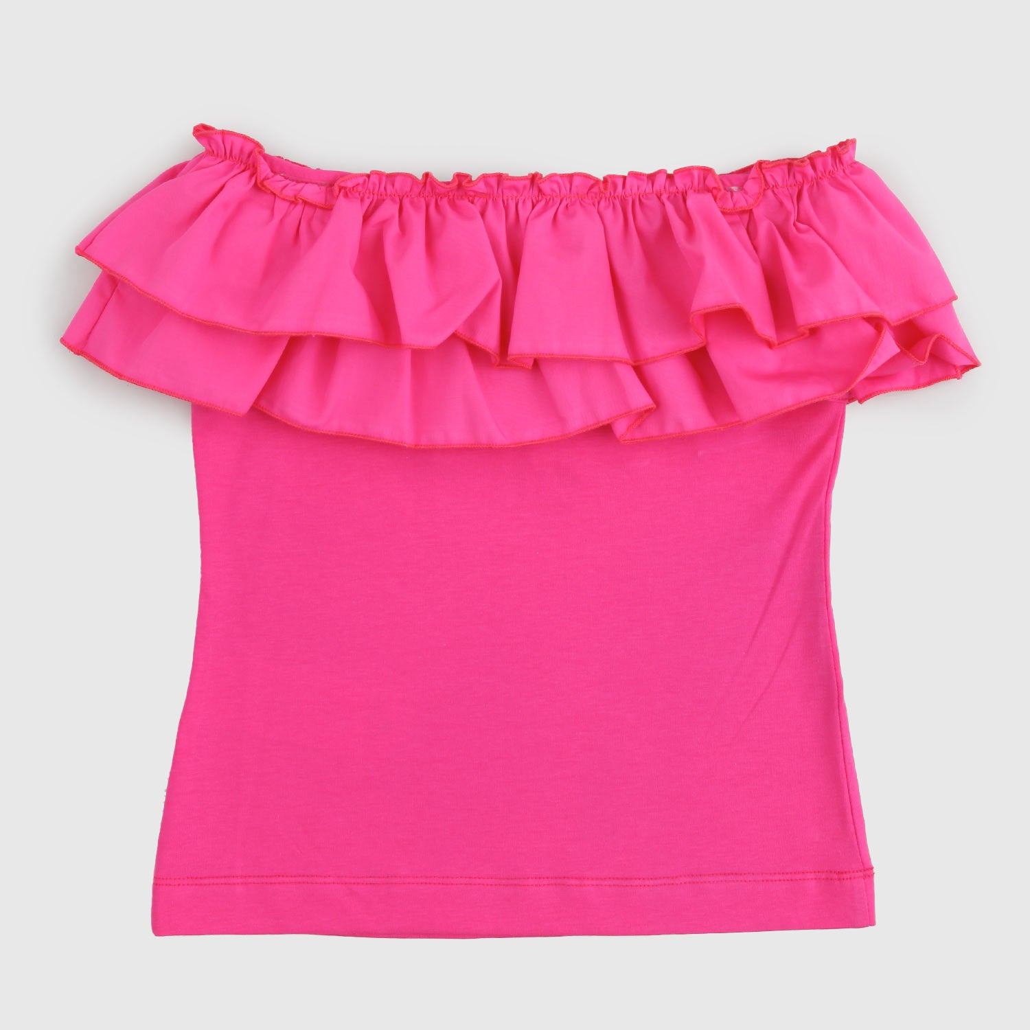 t-shirt smanicata viola con volant bambina - annameglio.com abbigliamento moda