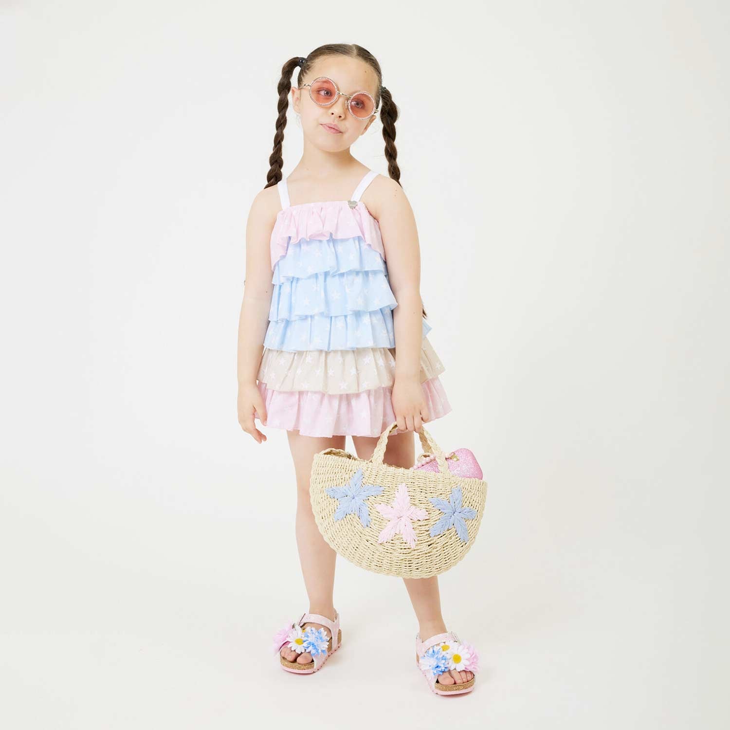 borsetta beige in carta bambina - annameglio.com abbigliamento moda