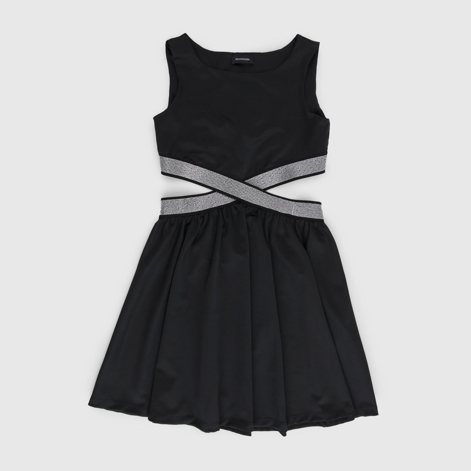 abito nero con brillantini bambina - annameglio.com abbigliamento moda