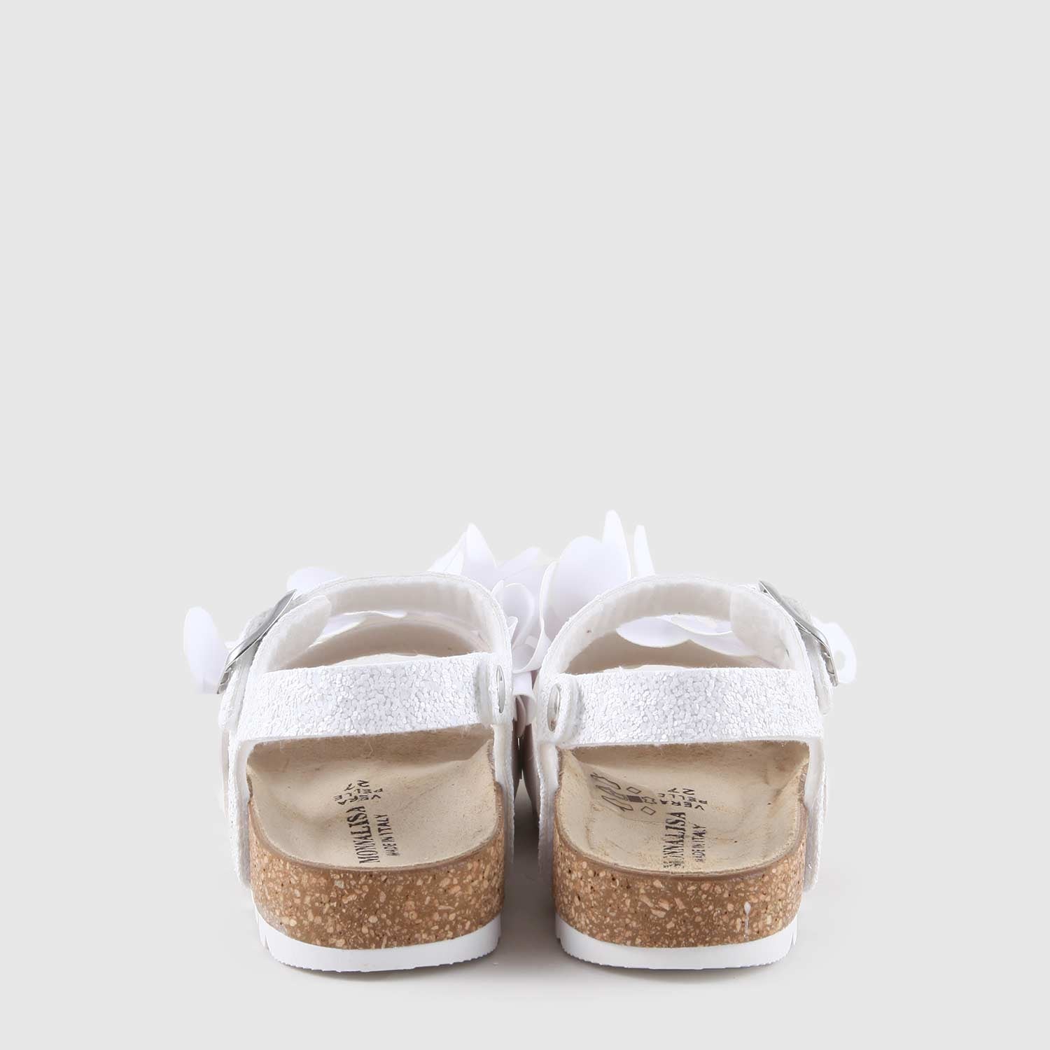 sandali bianchi con petali bambina - annameglio.com abbigliamento moda