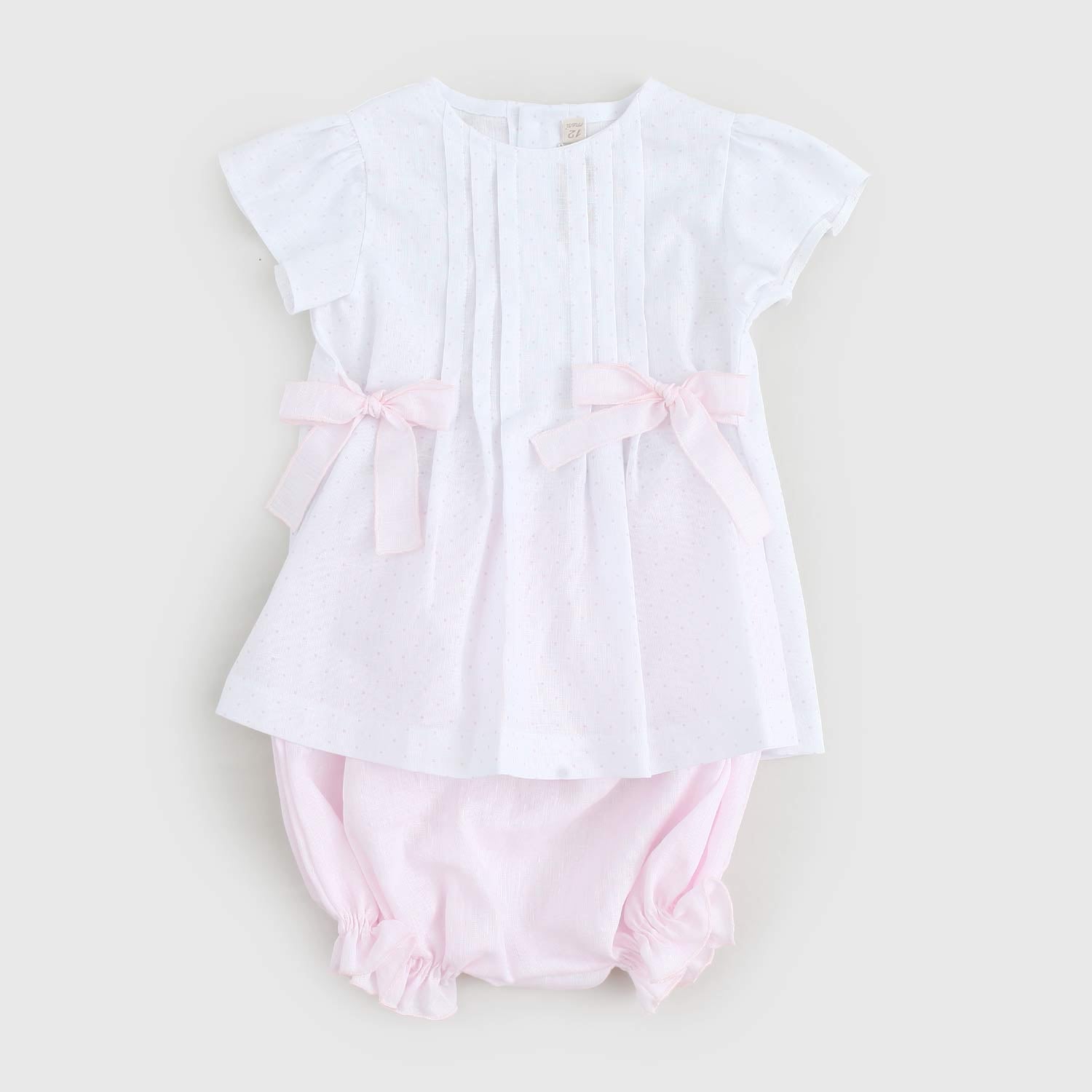 completo neonata rosa e bianco - annameglio.com abbigliamento moda