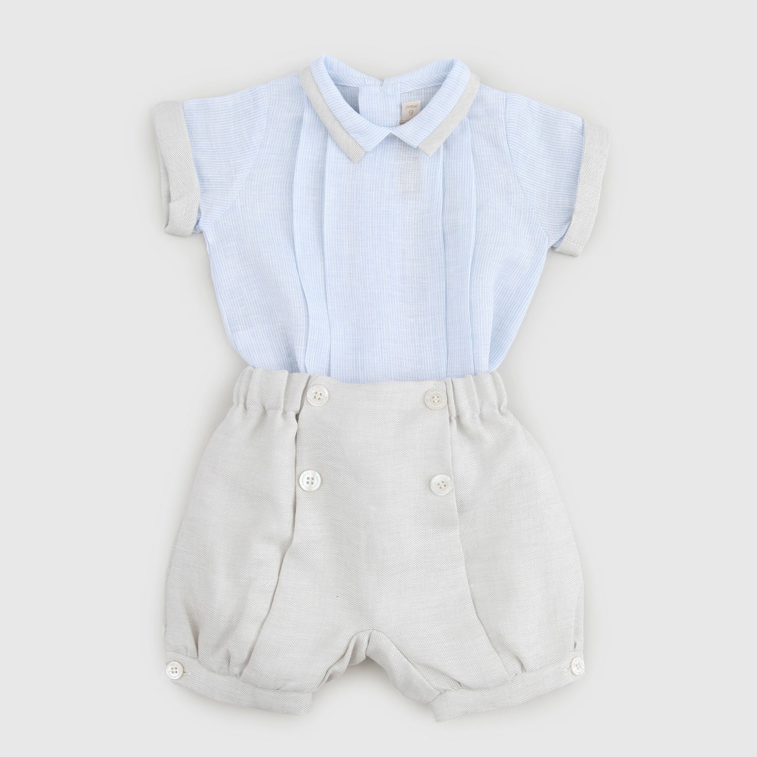 completo camicia e pantaloncino neonato - annameglio.com abbigliamento moda