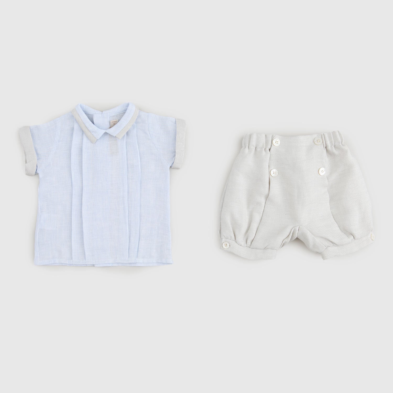 completo camicia e pantaloncino neonato - annameglio.com abbigliamento moda