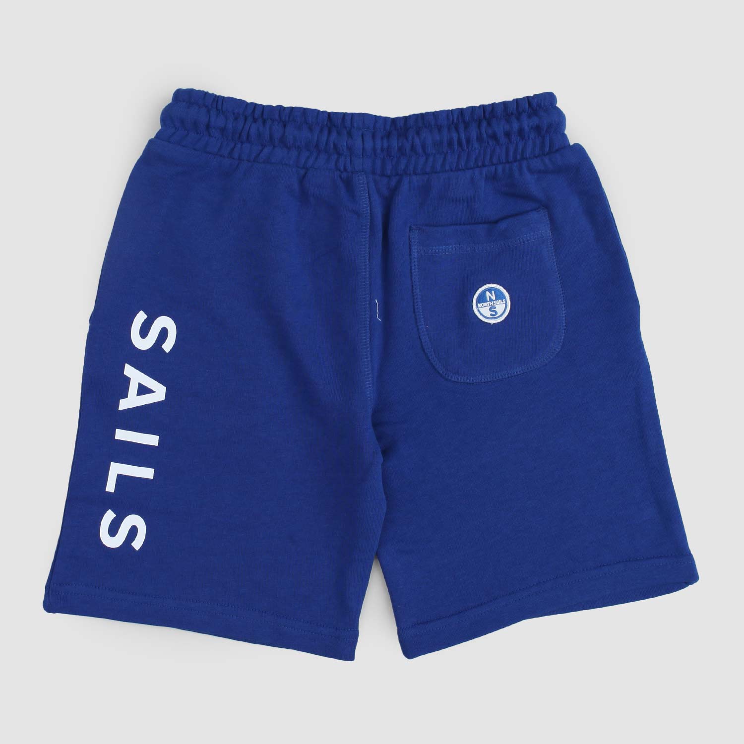 Bermuda blu in felpa con logo - annameglio.com abbigliamento moda