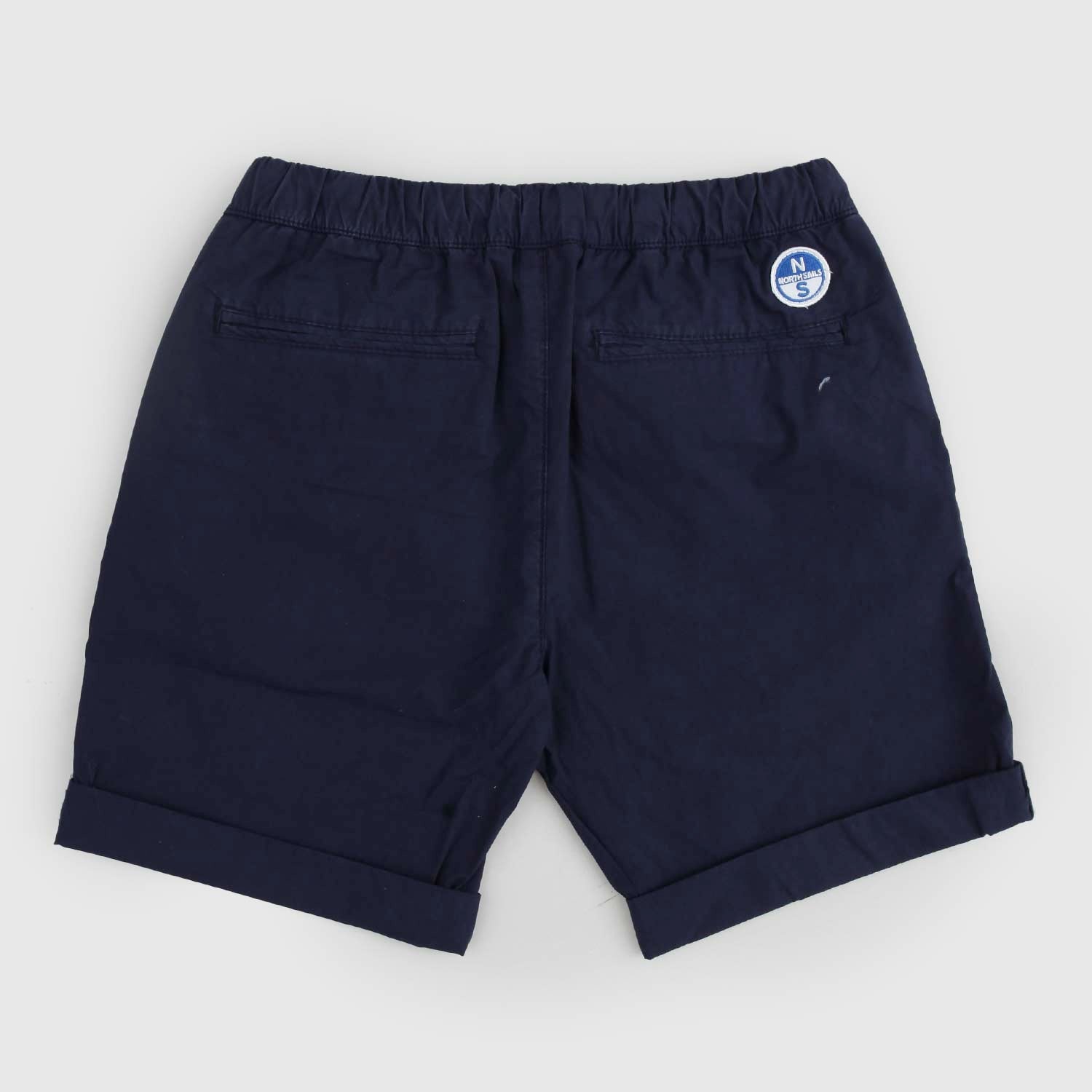 Bermuda chino blu navy con coulisse - annameglio.com abbigliamento moda