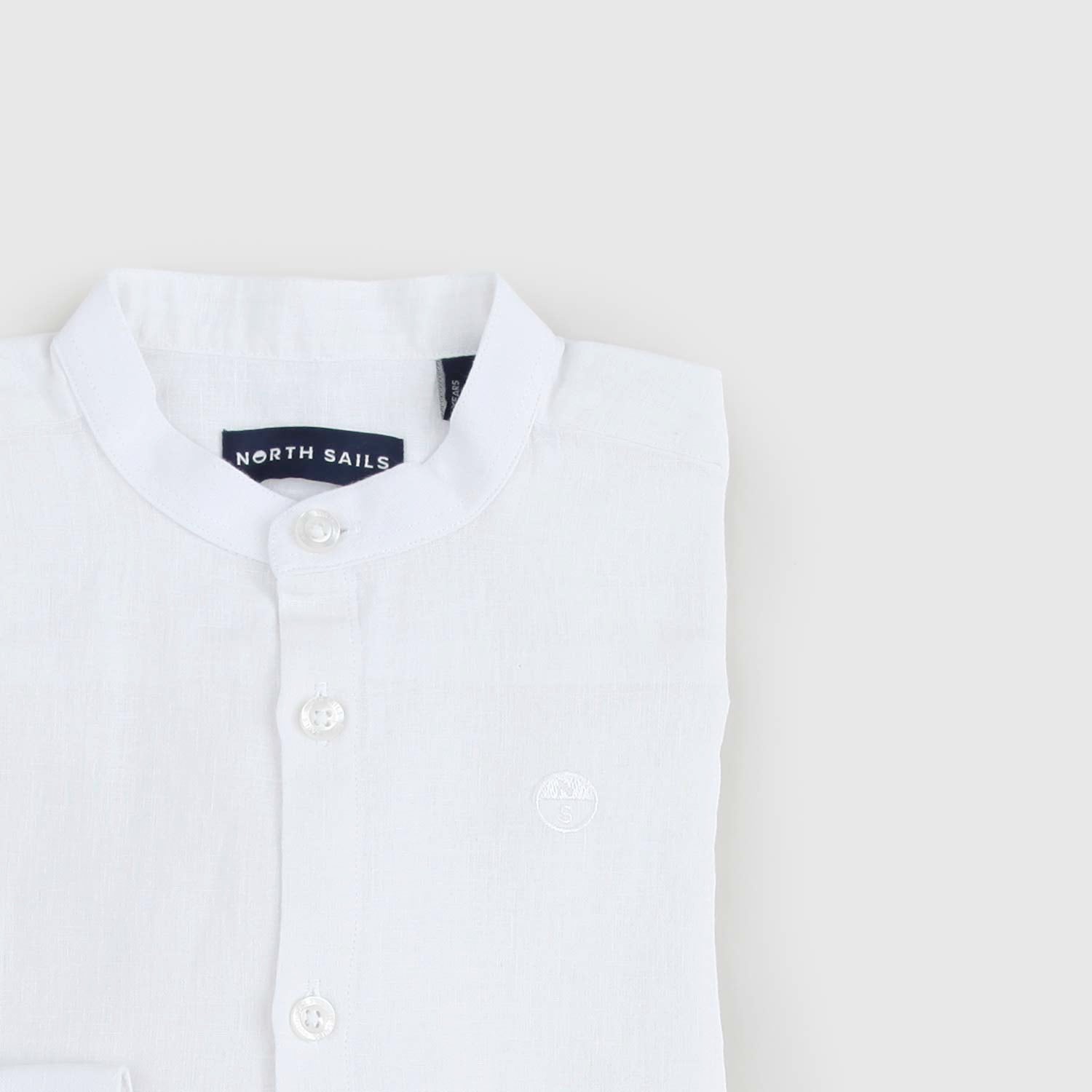 CAMICIA DI LINO ALLA COREANA - annameglio.com abbigliamento moda