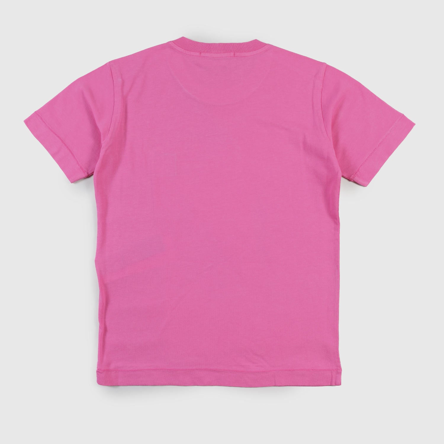 Maglia maniche corte rosa con patch ragazza - annameglio.com abbigliamento moda