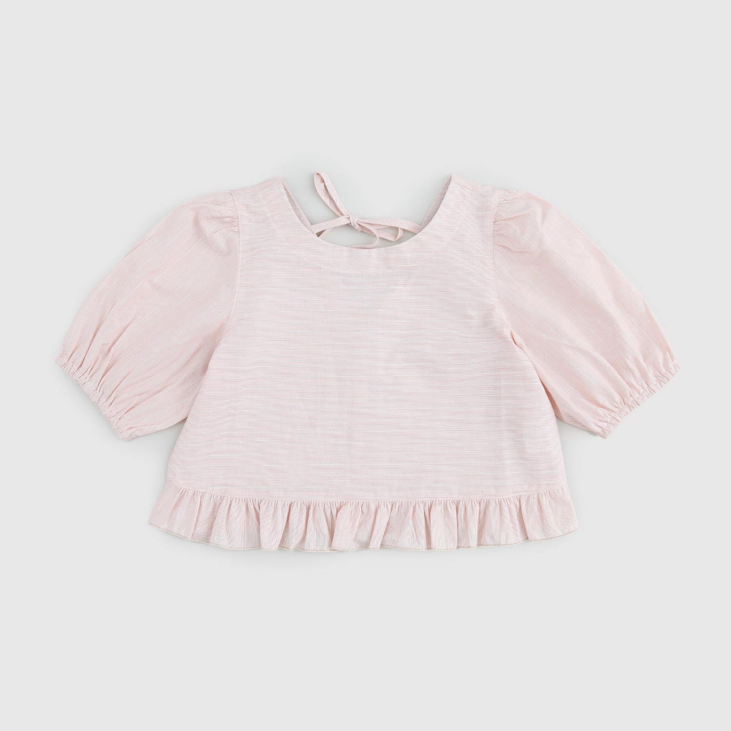 t-shirt rosa maniche a palloncino bambina - annameglio.com abbigliamento moda