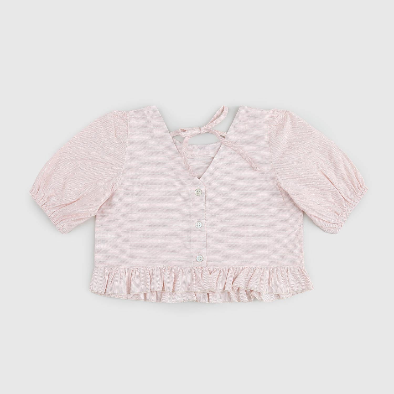 t-shirt rosa maniche a palloncino bambina - annameglio.com abbigliamento moda