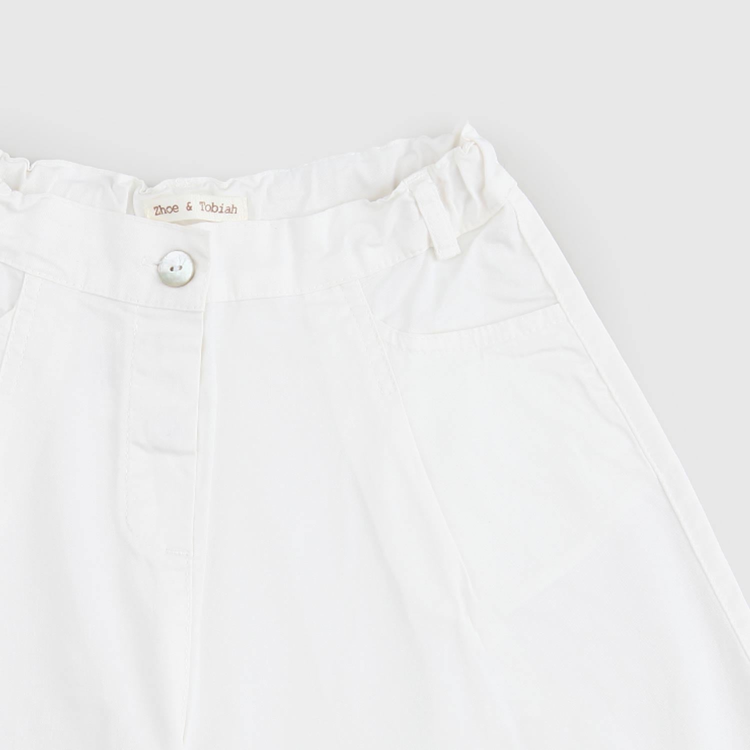 pantalone gonna bianco bambina - annameglio.com abbigliamento moda