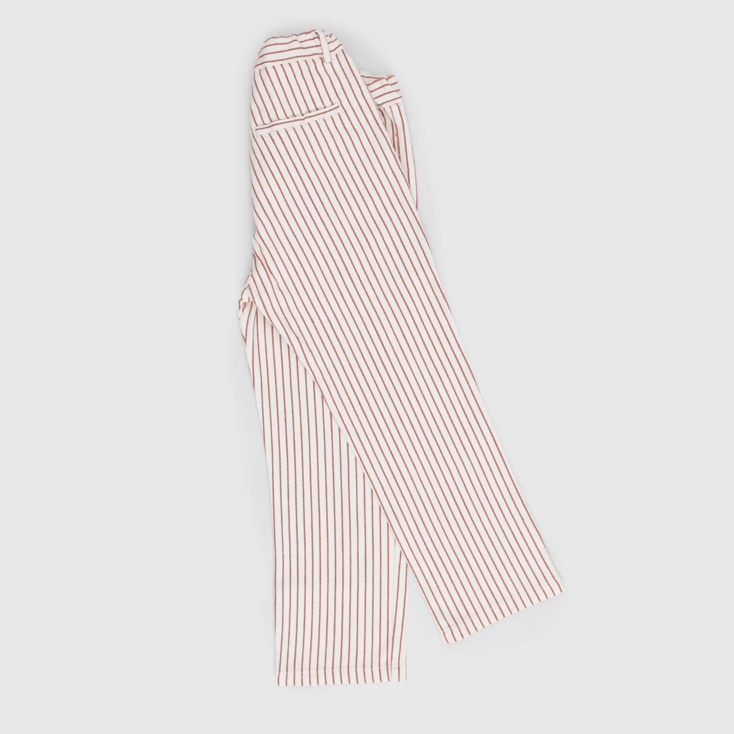 pantalone lungo beige righe marroni - annameglio.com abbigliamento moda