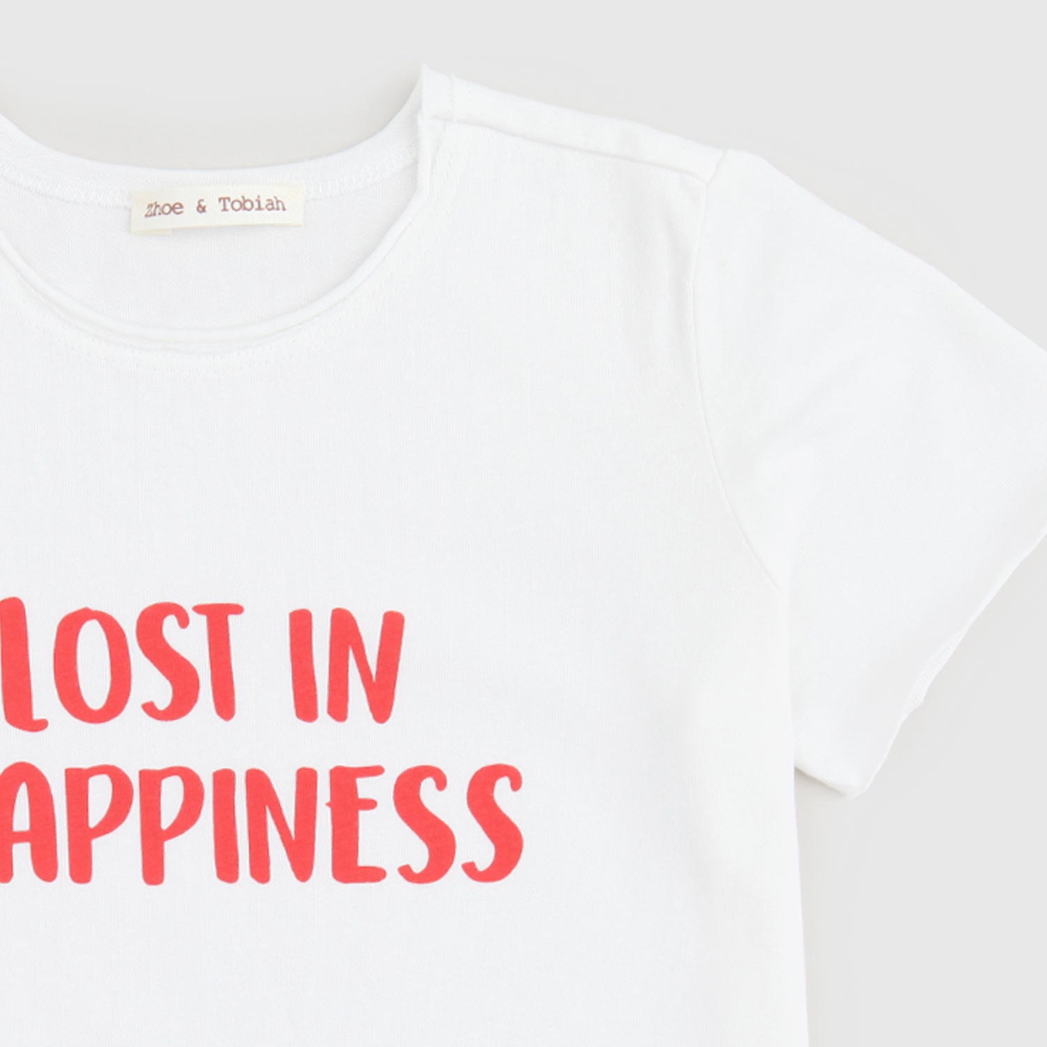 maglia maniche corte bianca scritta rossa - annameglio.com abbigliamento moda