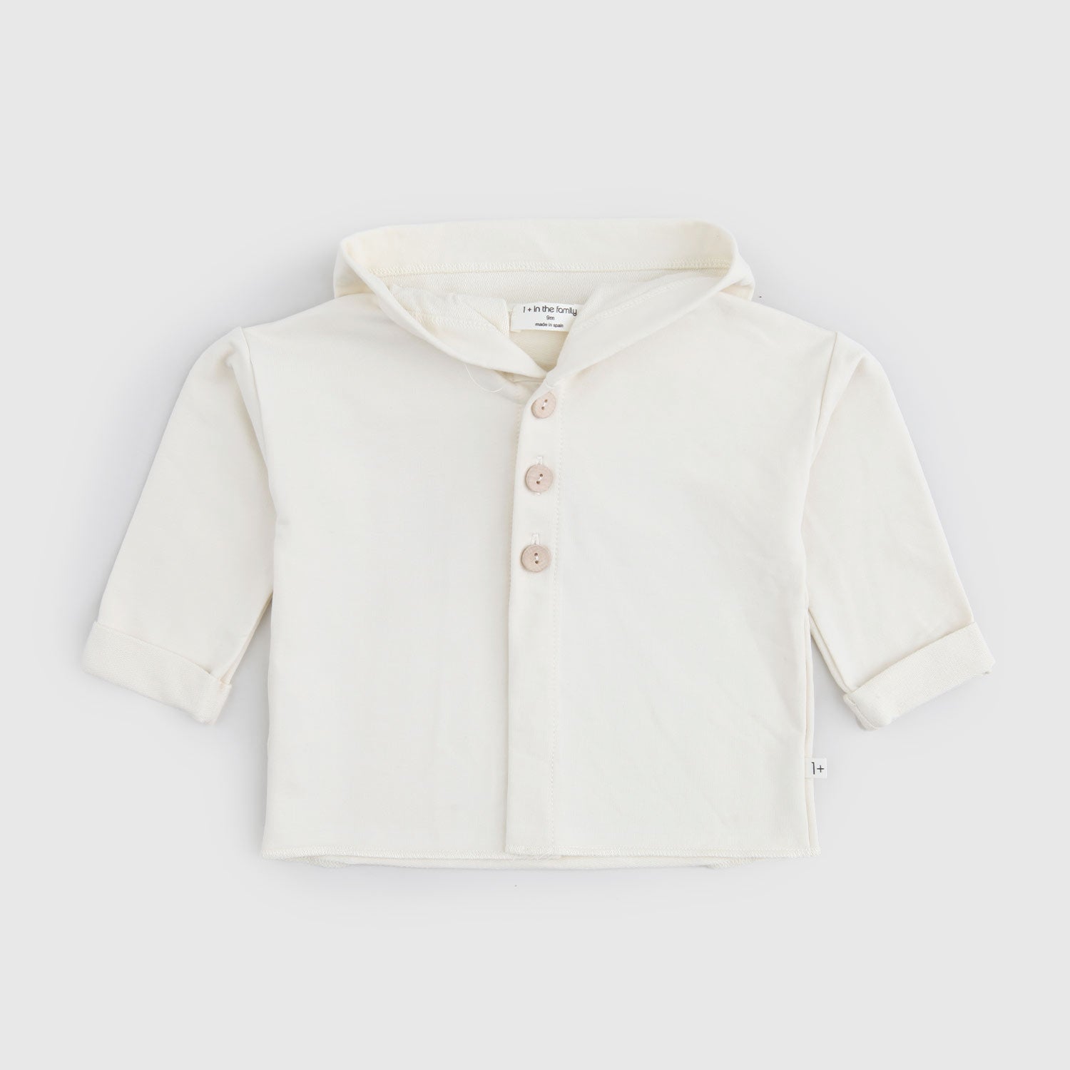 maglia con cappuccio paolo beige neonata - annameglio.com abbigliamento moda