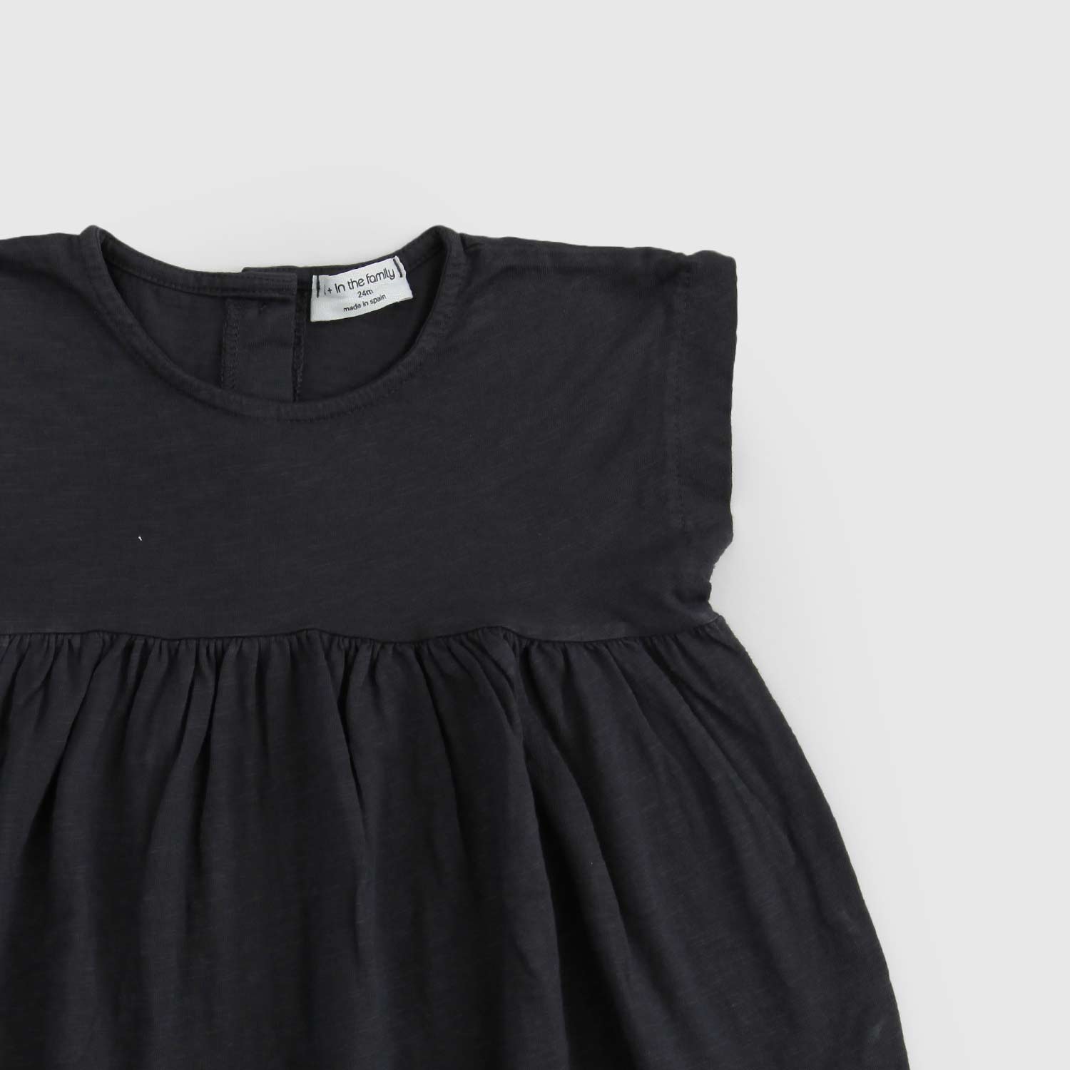 vestito antonella antracite neonata - annameglio.com abbigliamento moda