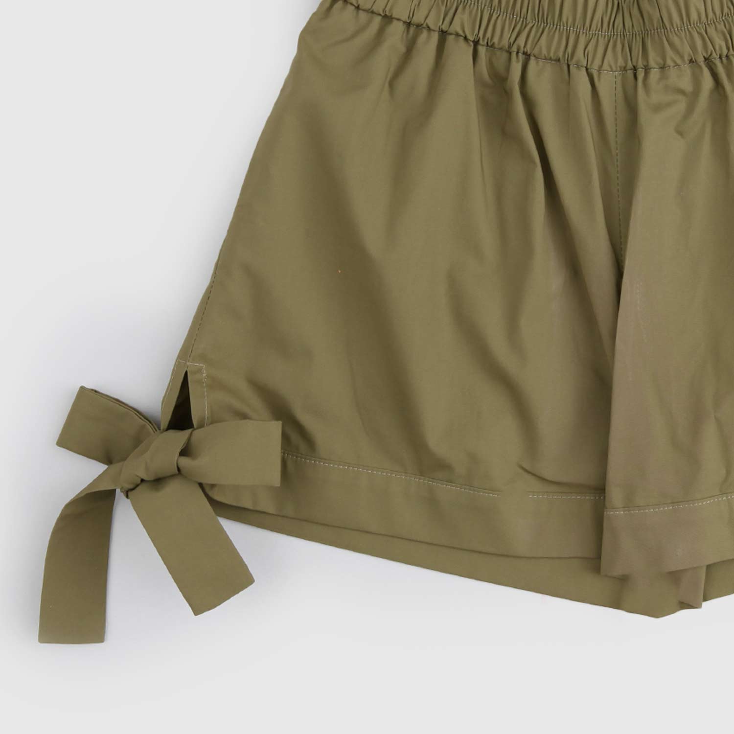 pantaloncino verde militare teen - annameglio.com abbigliamento moda