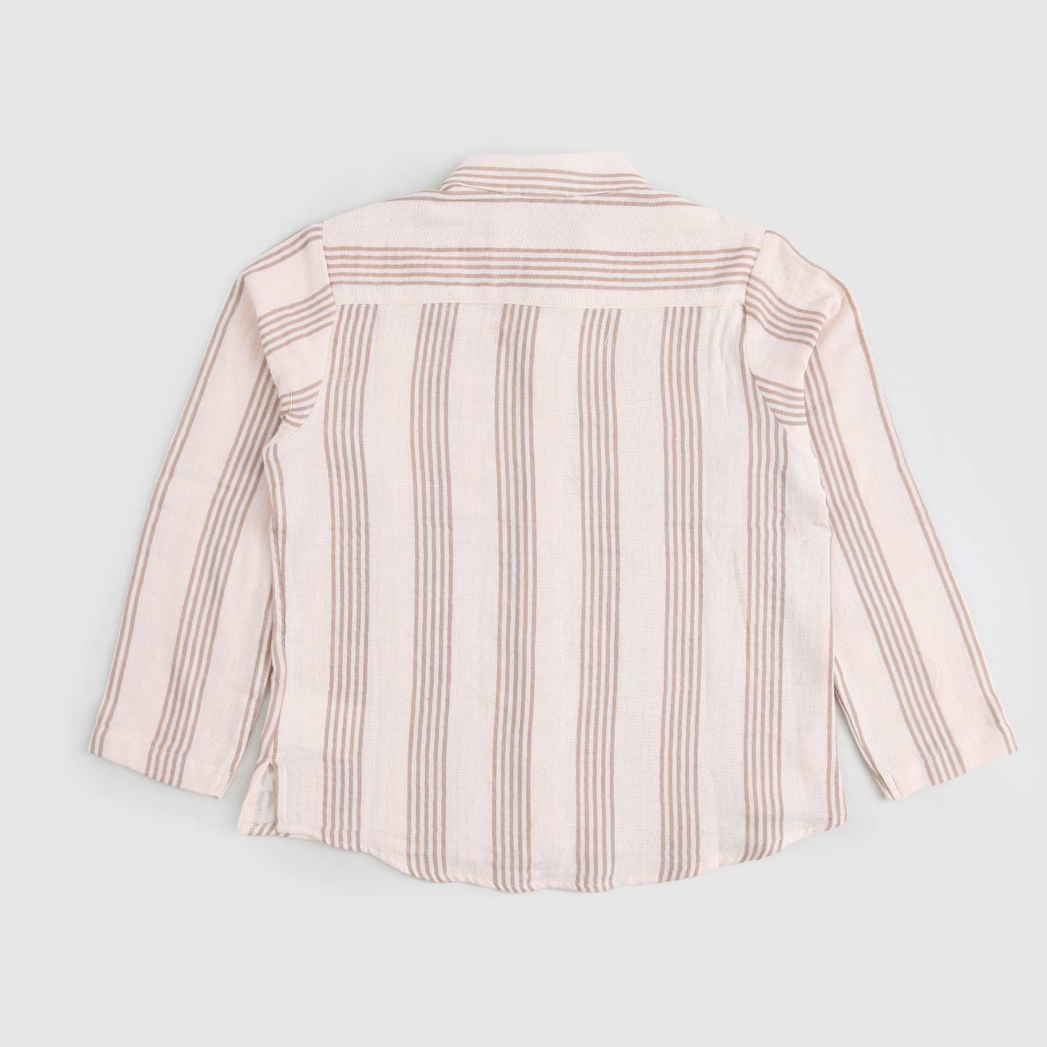 Camicia a righe rosa salmone - annameglio.com abbigliamento moda