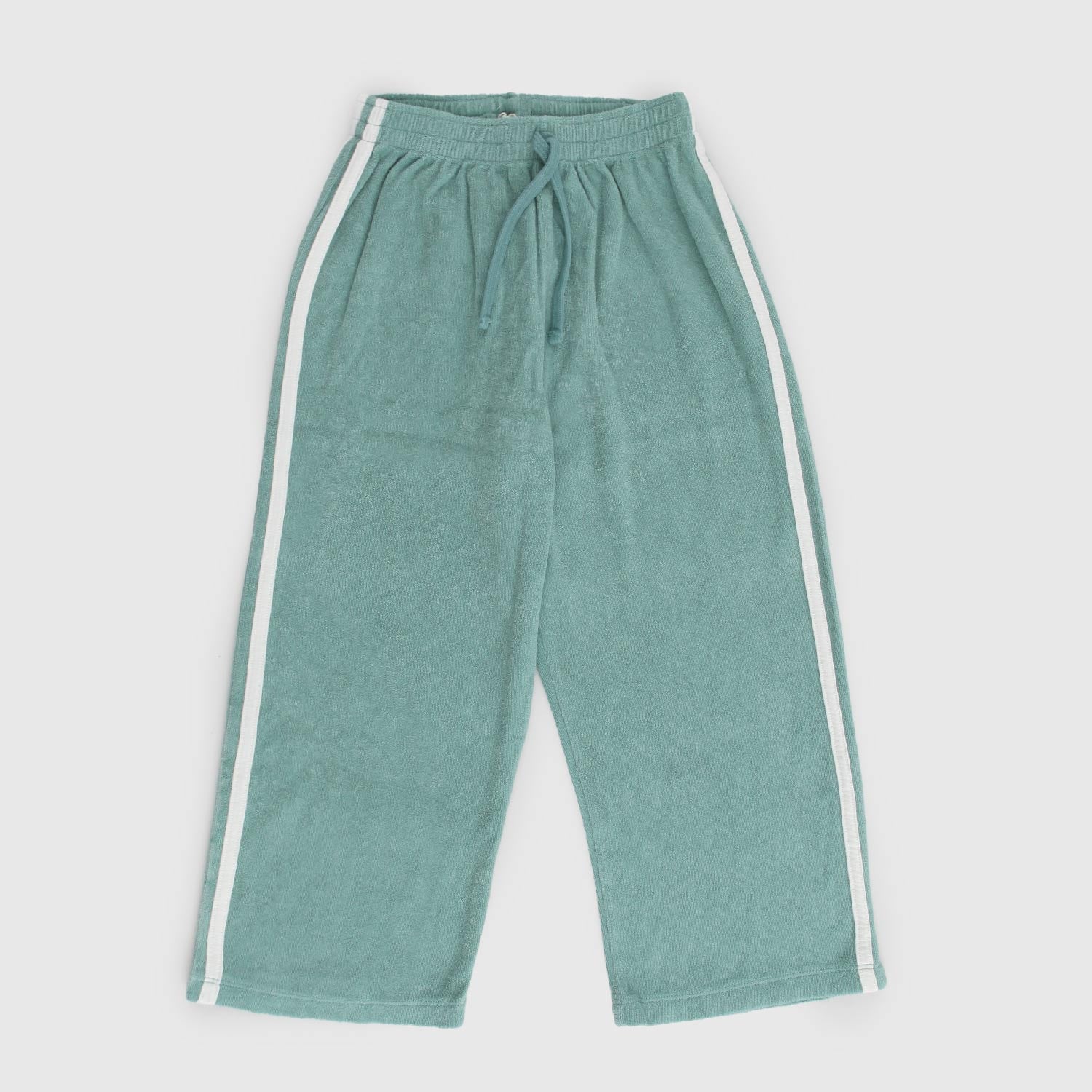 pantalone verde in velluto - annameglio.com abbigliamento moda