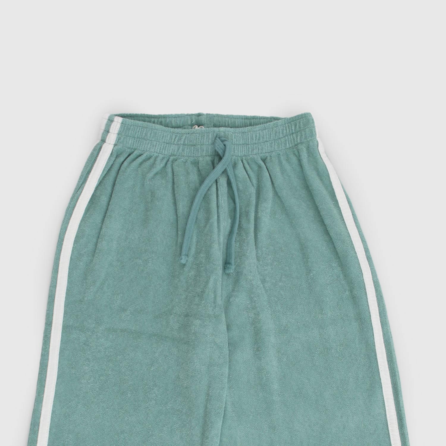 pantalone verde in velluto - annameglio.com abbigliamento moda