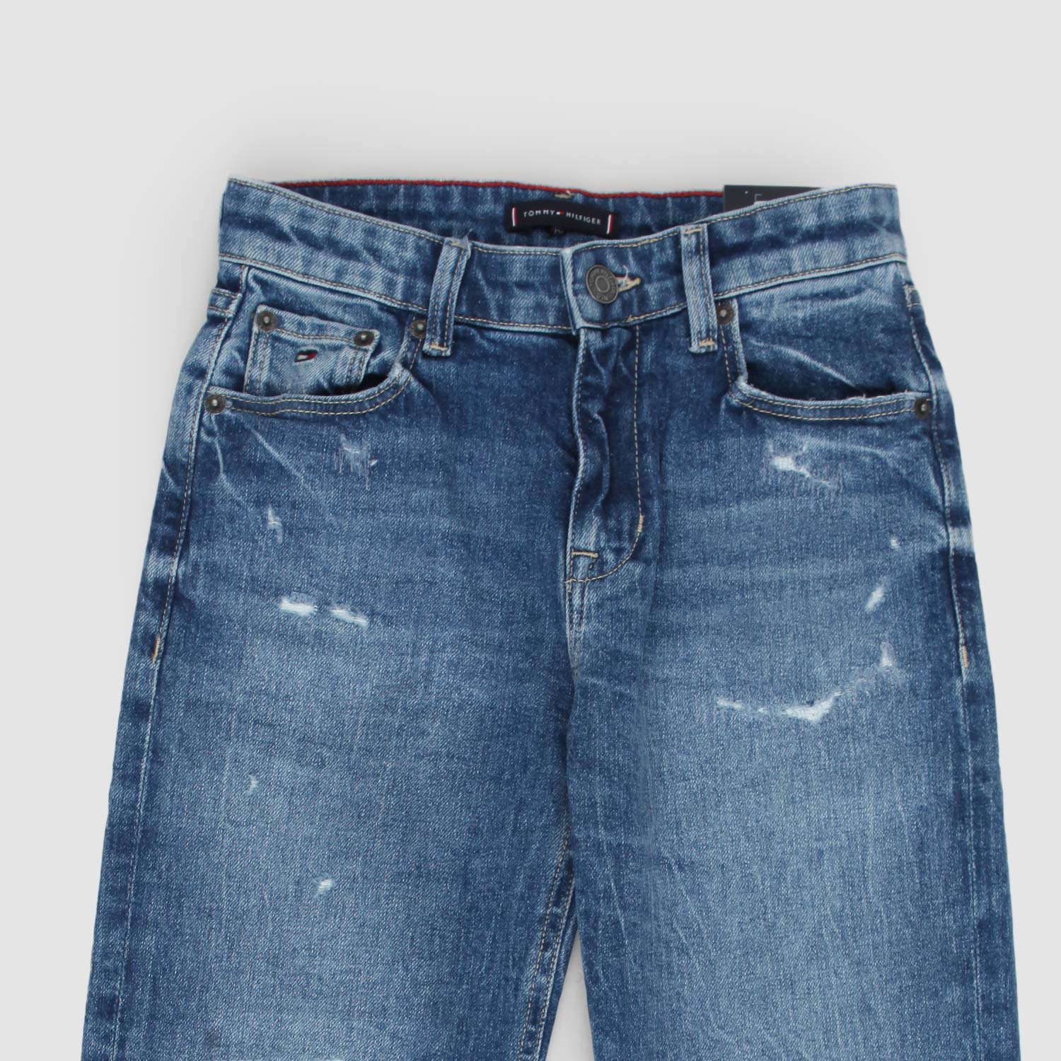 Jeans Vintage Straight Fit Tommy Hilfiger - annameglio.com abbigliamento moda