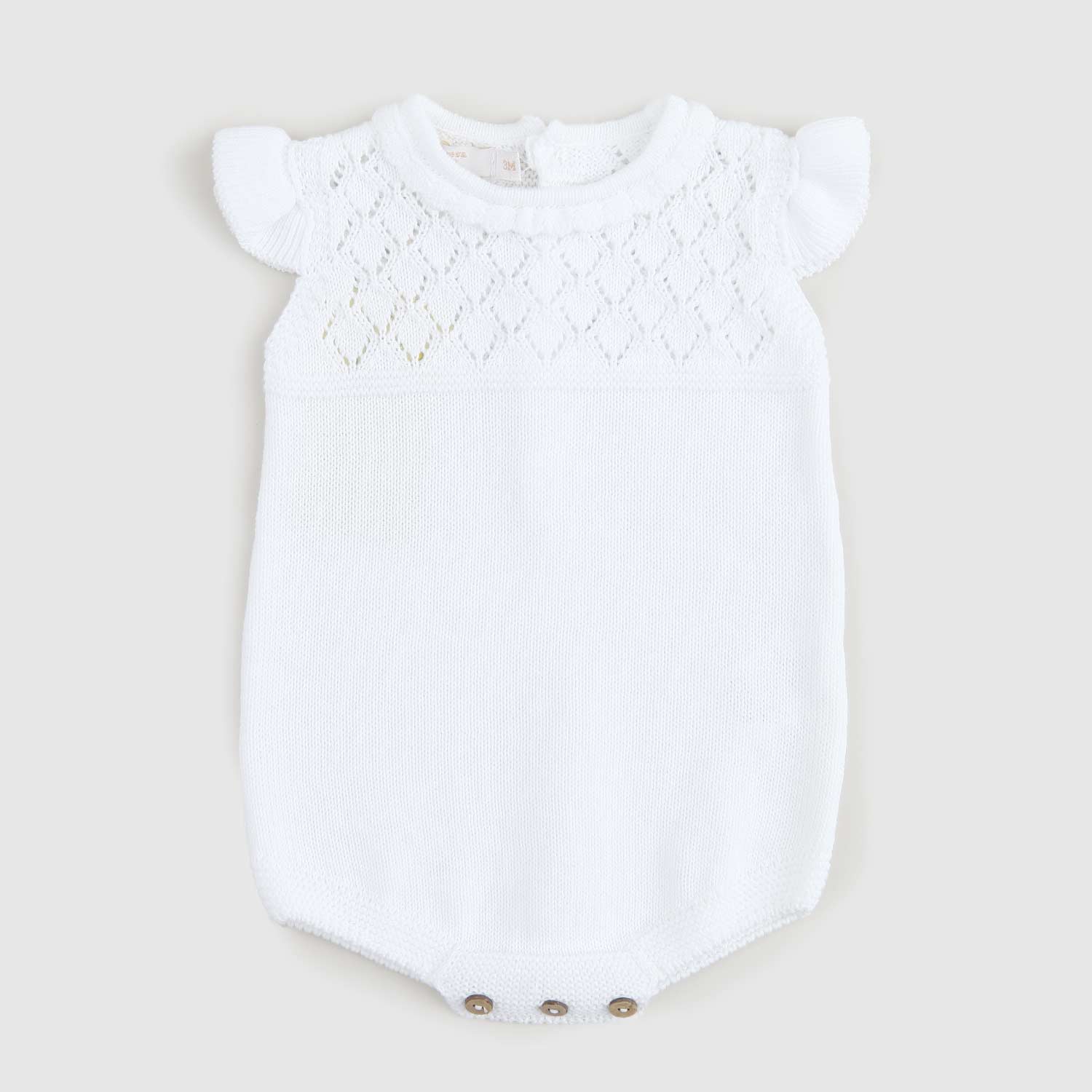 pagliaccetto per neonata bianco - annameglio.com abbigliamento moda