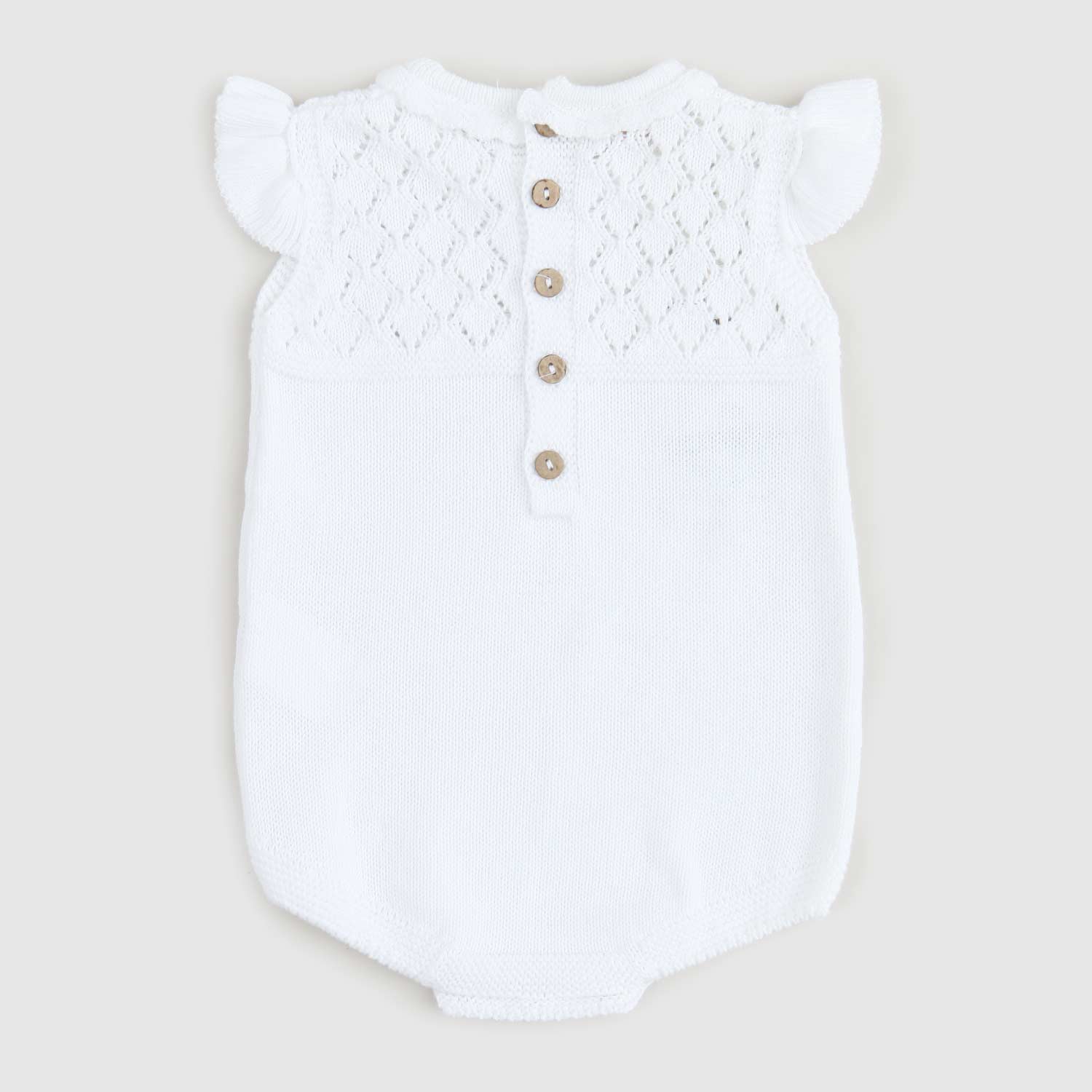 pagliaccetto per neonata bianco - annameglio.com abbigliamento moda