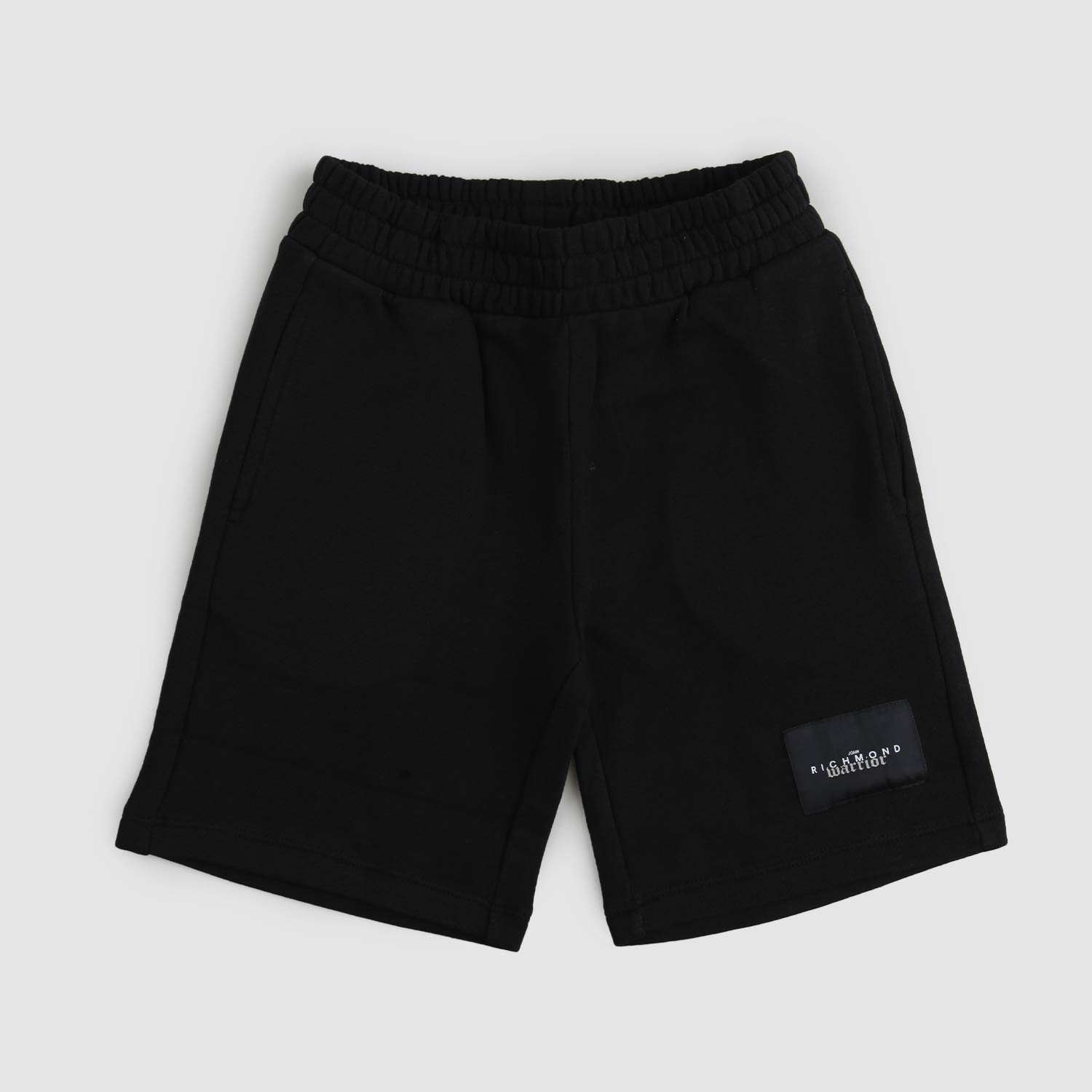 pantaloncino nero con patch bambino e ragazzo - annameglio.com abbigliamento moda