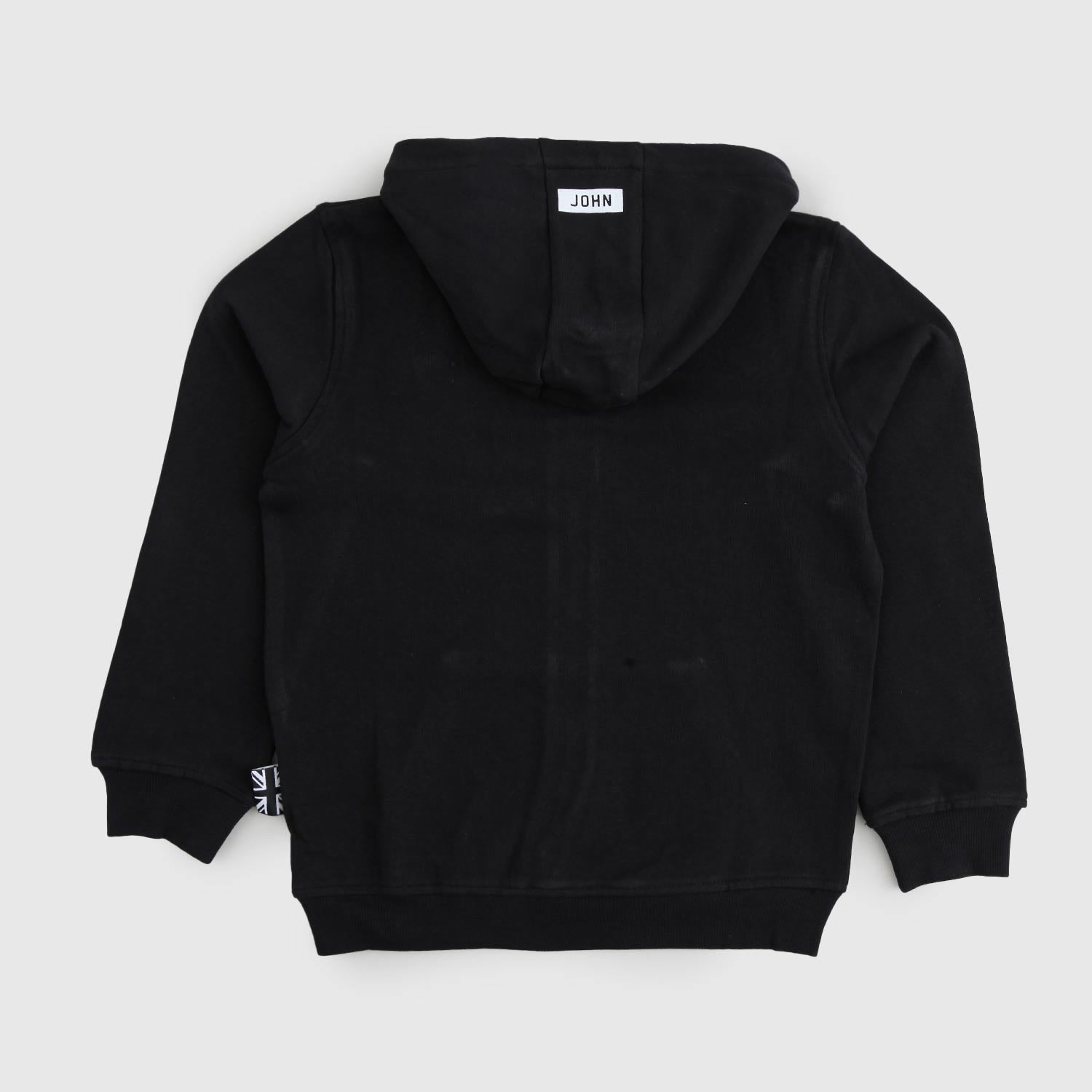 felpa con zip nera bambino e ragazzo - annameglio.com abbigliamento moda