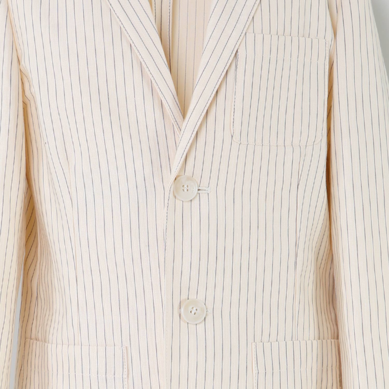 giacca righe verticale blu e beige ragazzo - annameglio.com abbigliamento moda