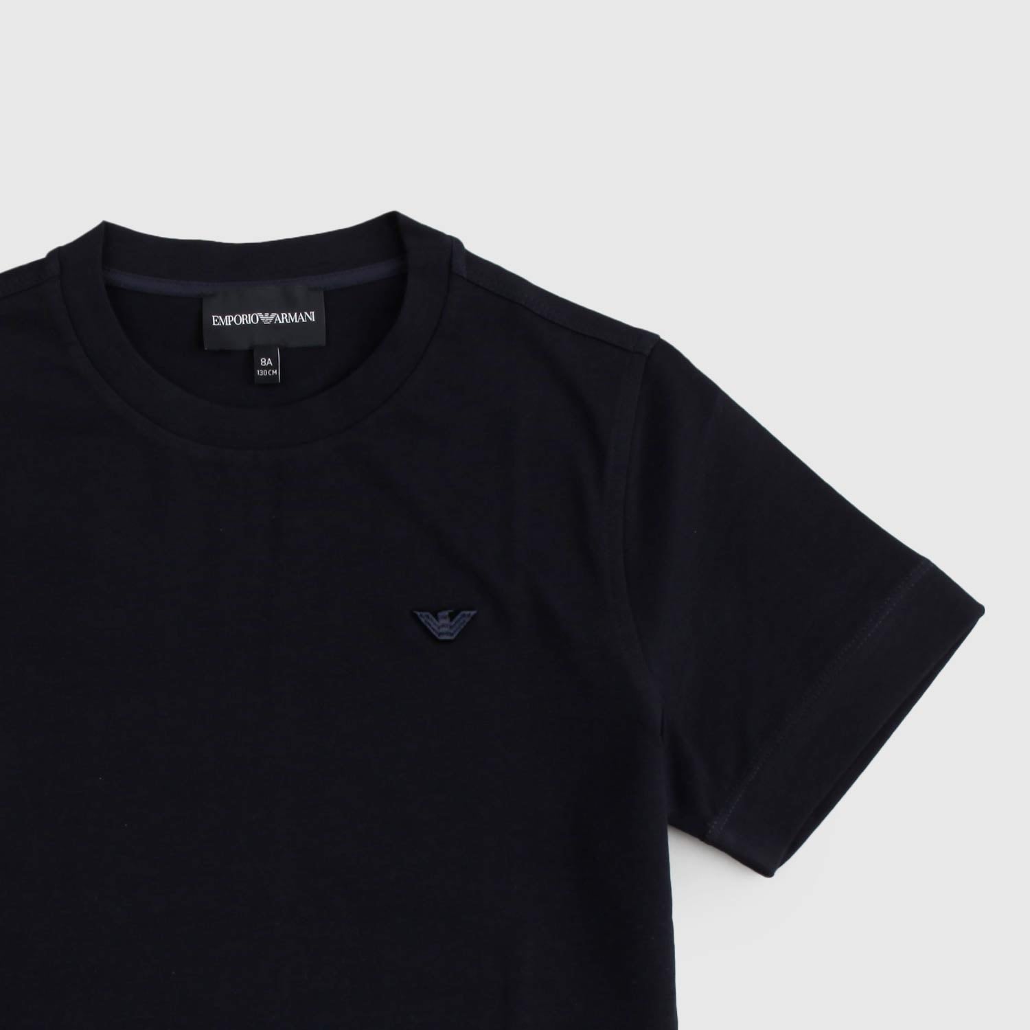 t-shirt ragazzo blu con patch - annameglio.com abbigliamento moda