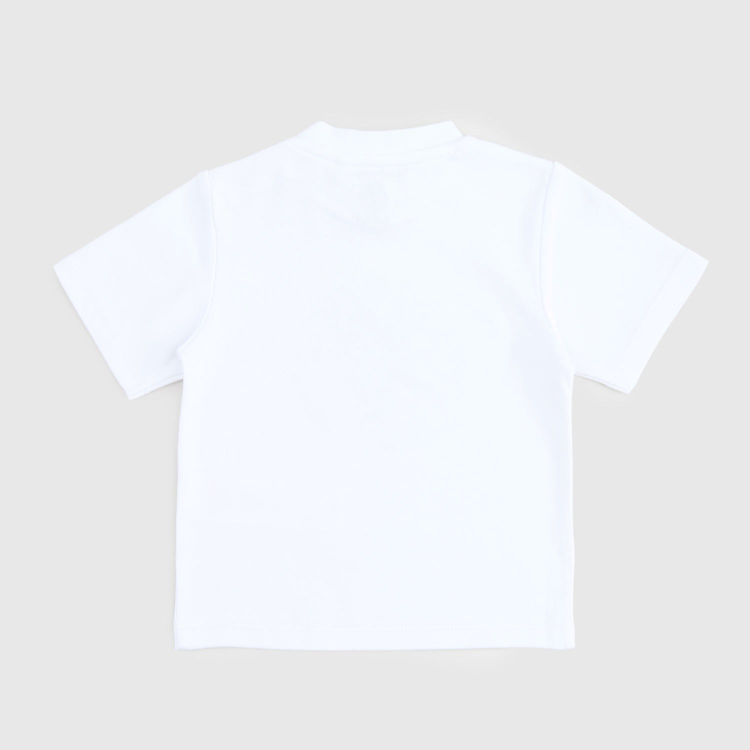 t-shirt bianca con stampa blu neonato - annameglio.com abbigliamento moda