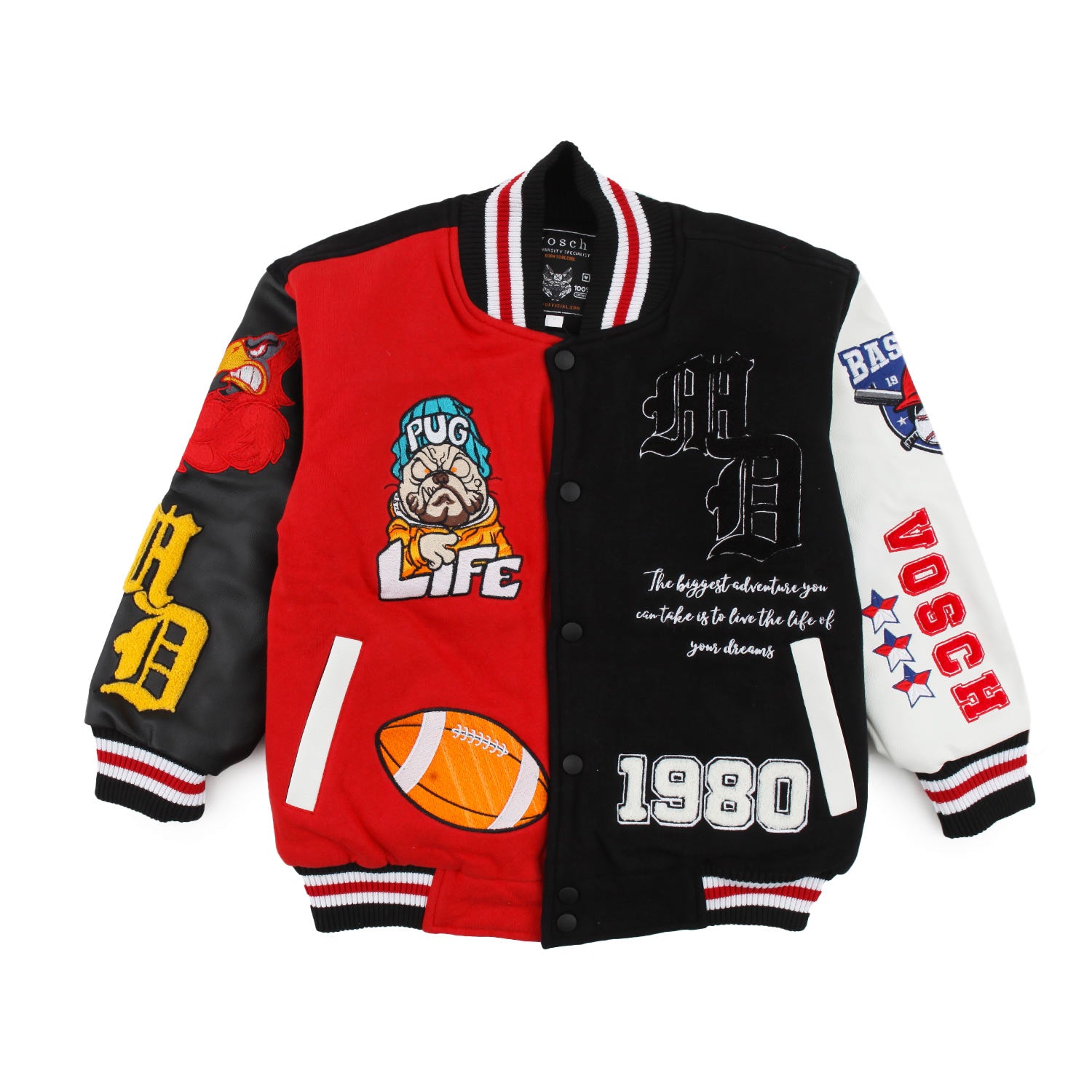 Bomber Football Multicolor - annameglio.com abbigliamento moda