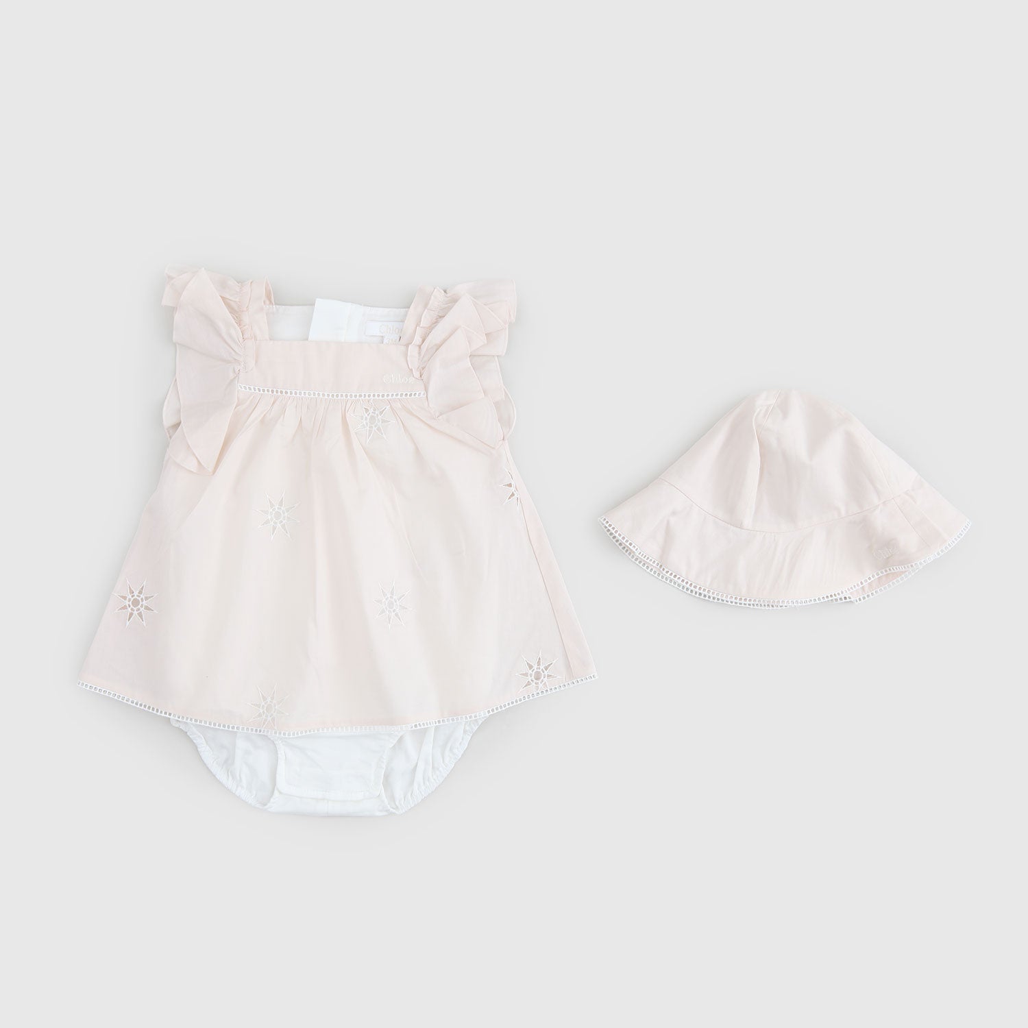 abito rosa con cappellino neonata - annameglio.com abbigliamento moda