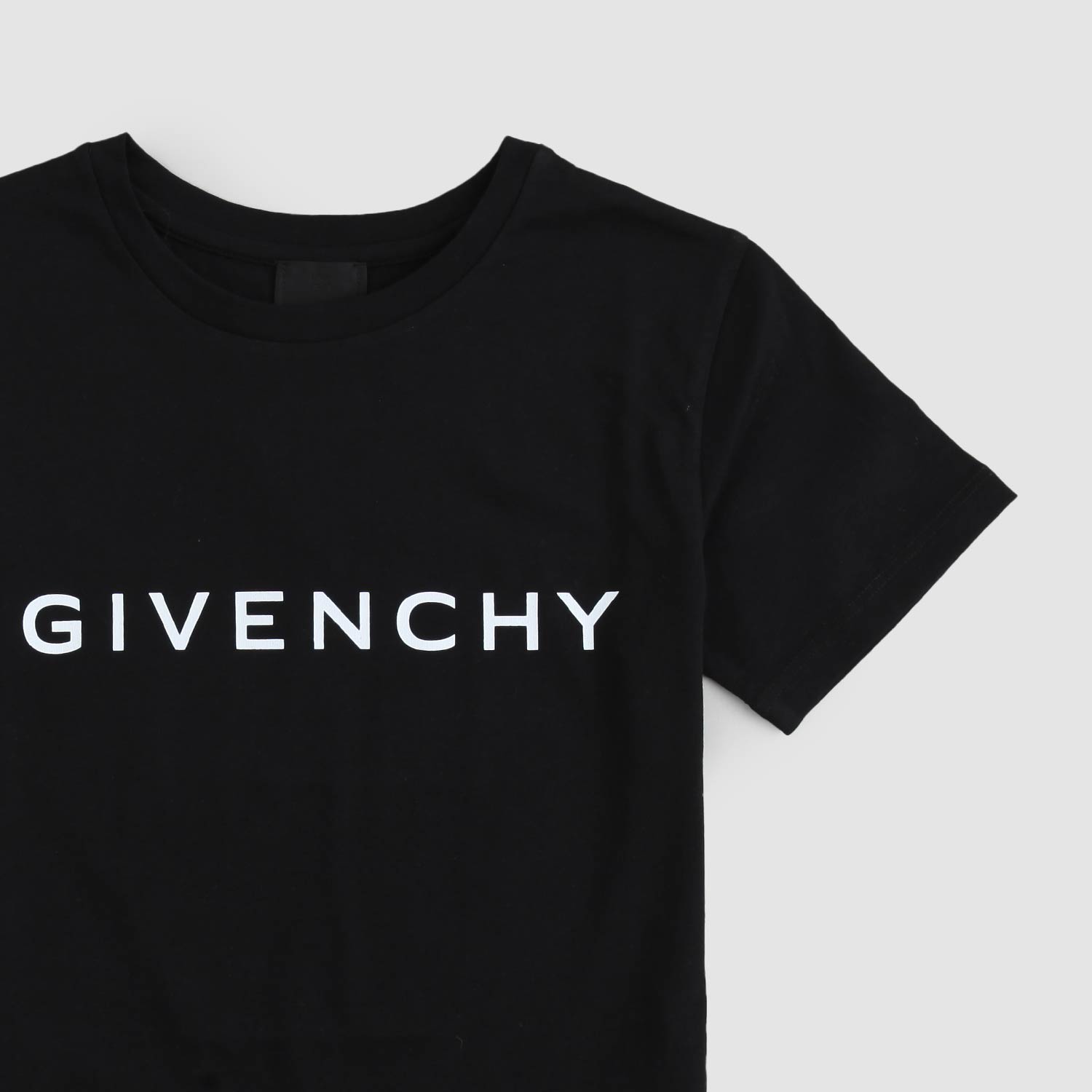 t-shirt nera e con scritta bianca ragazza - annameglio.com abbigliamento moda