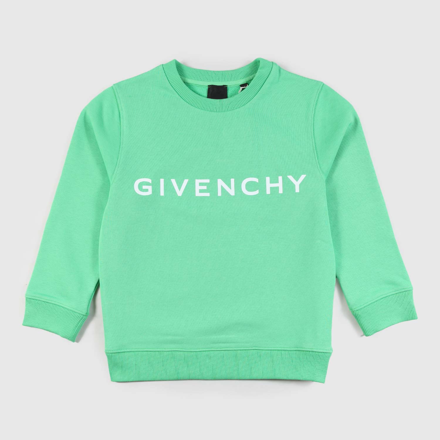 felpa verde con scritta ragazzo - annameglio.com abbigliamento moda