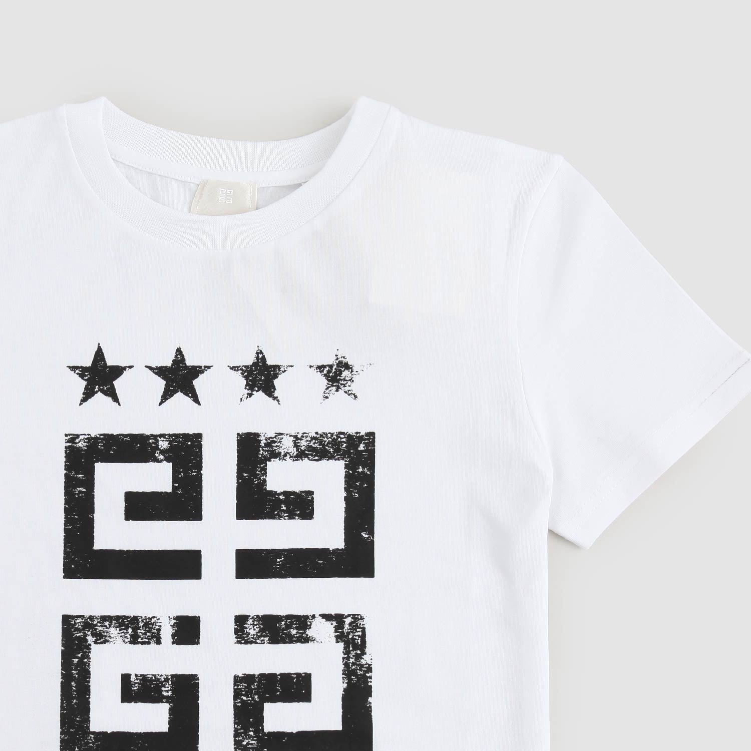 maglia maniche corte bianca e nera ragazzo - annameglio.com abbigliamento moda