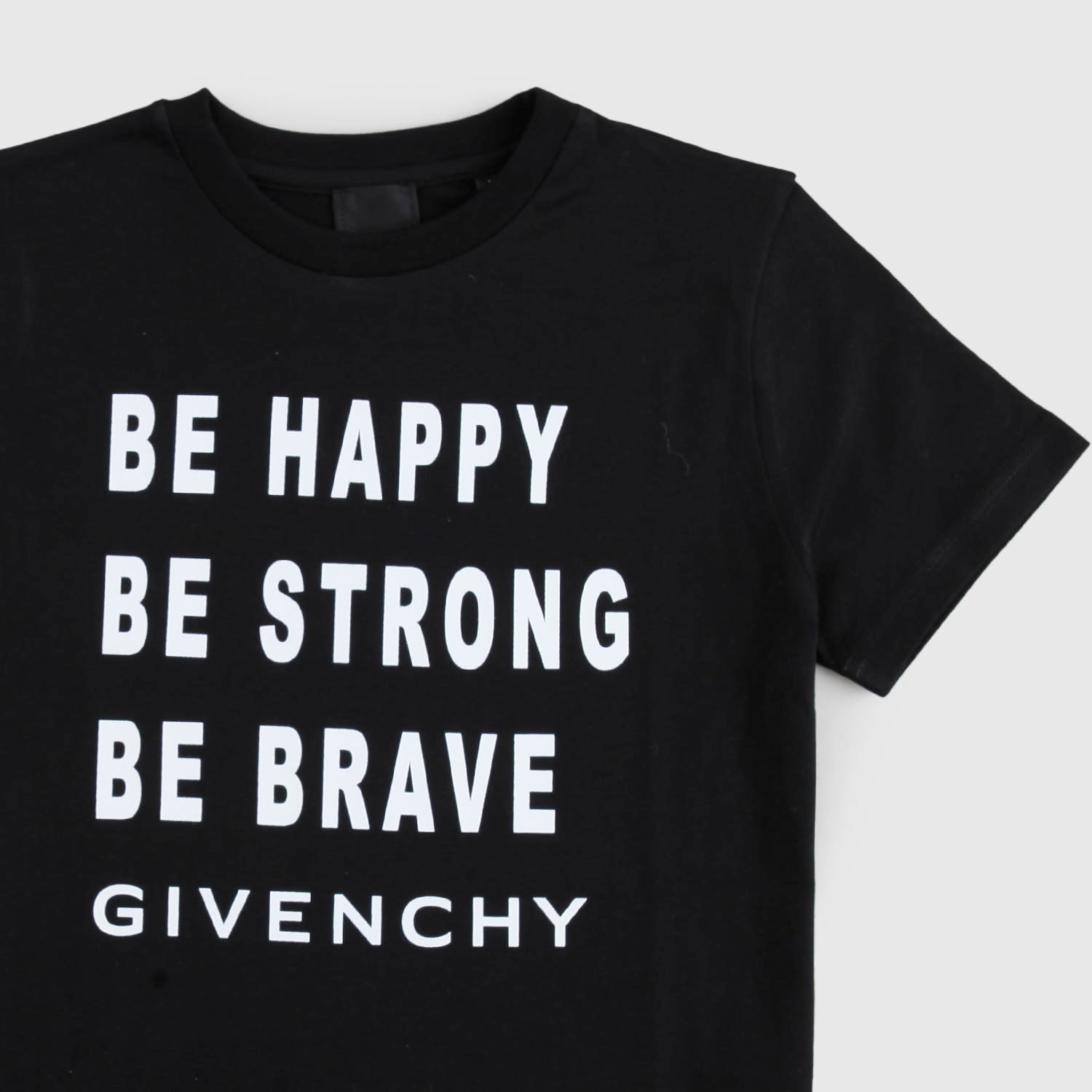 maglietta nera con stampa bianca ragazzo - annameglio.com abbigliamento moda