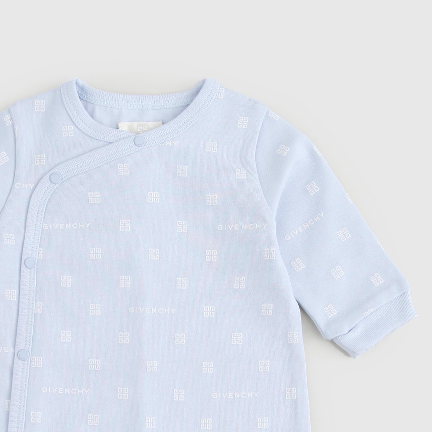 body celeste e bianco neonato - annameglio.com abbigliamento moda