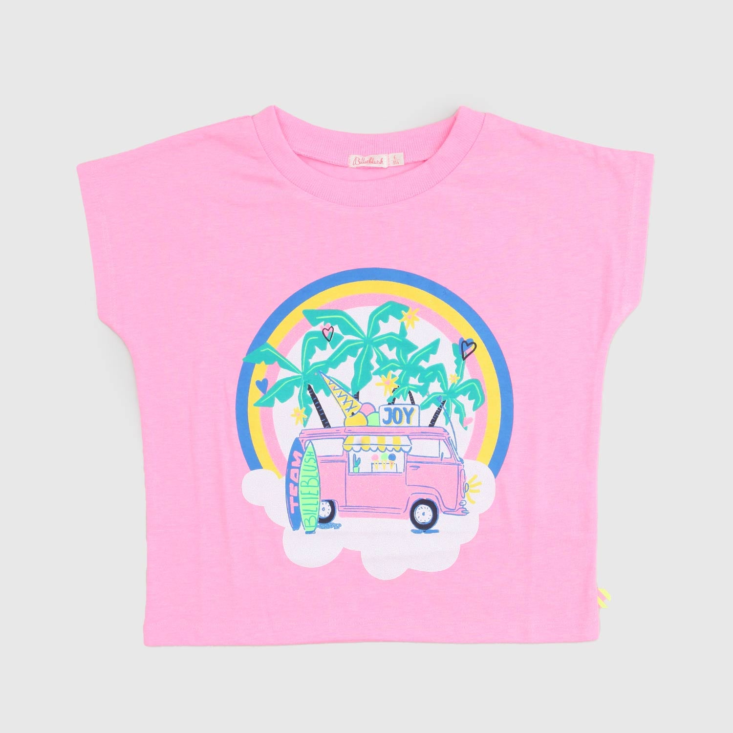 t-shirt rosa bambina con stampa - annameglio.com abbigliamento moda
